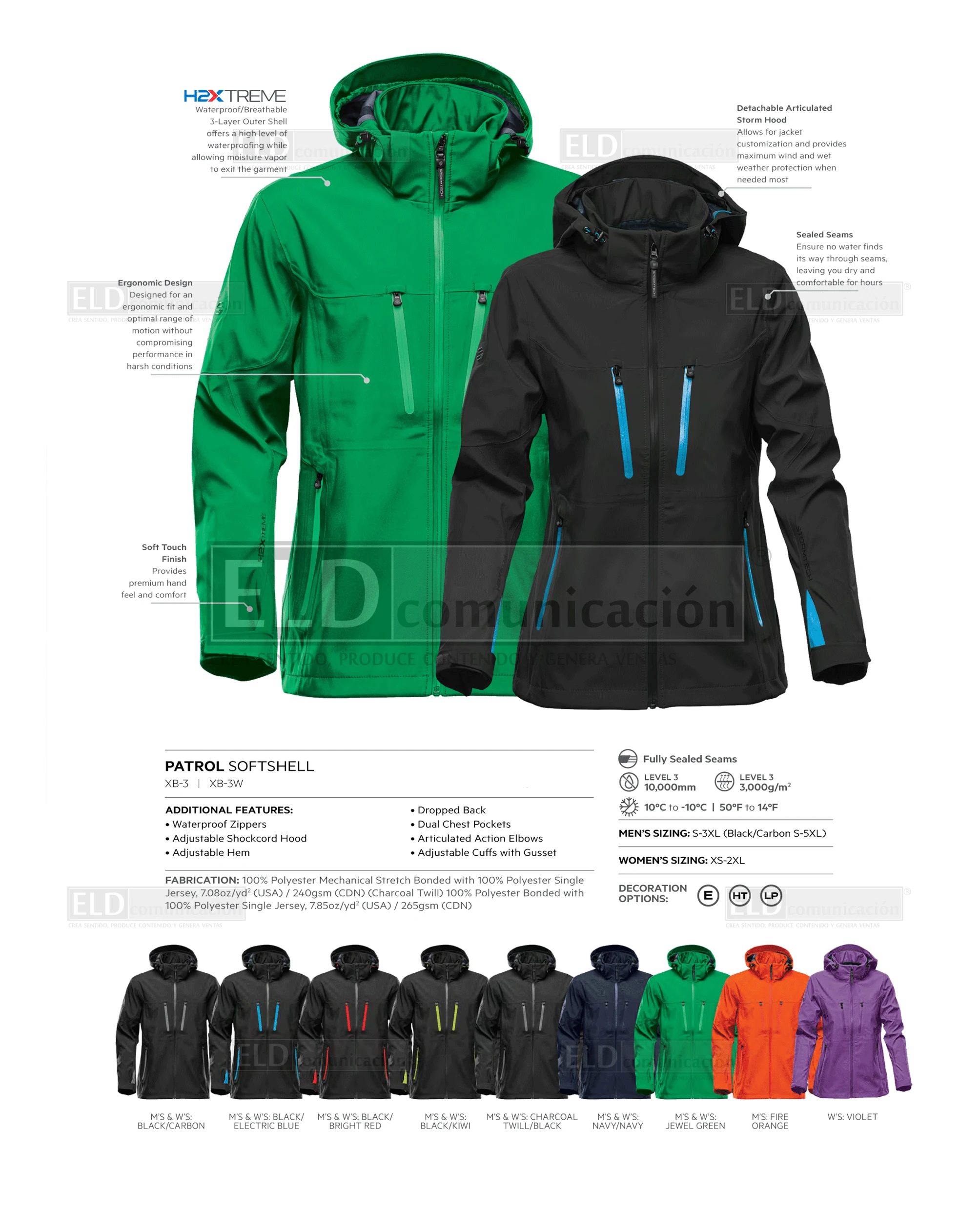 Chamarras Promocionales Stormtech 04