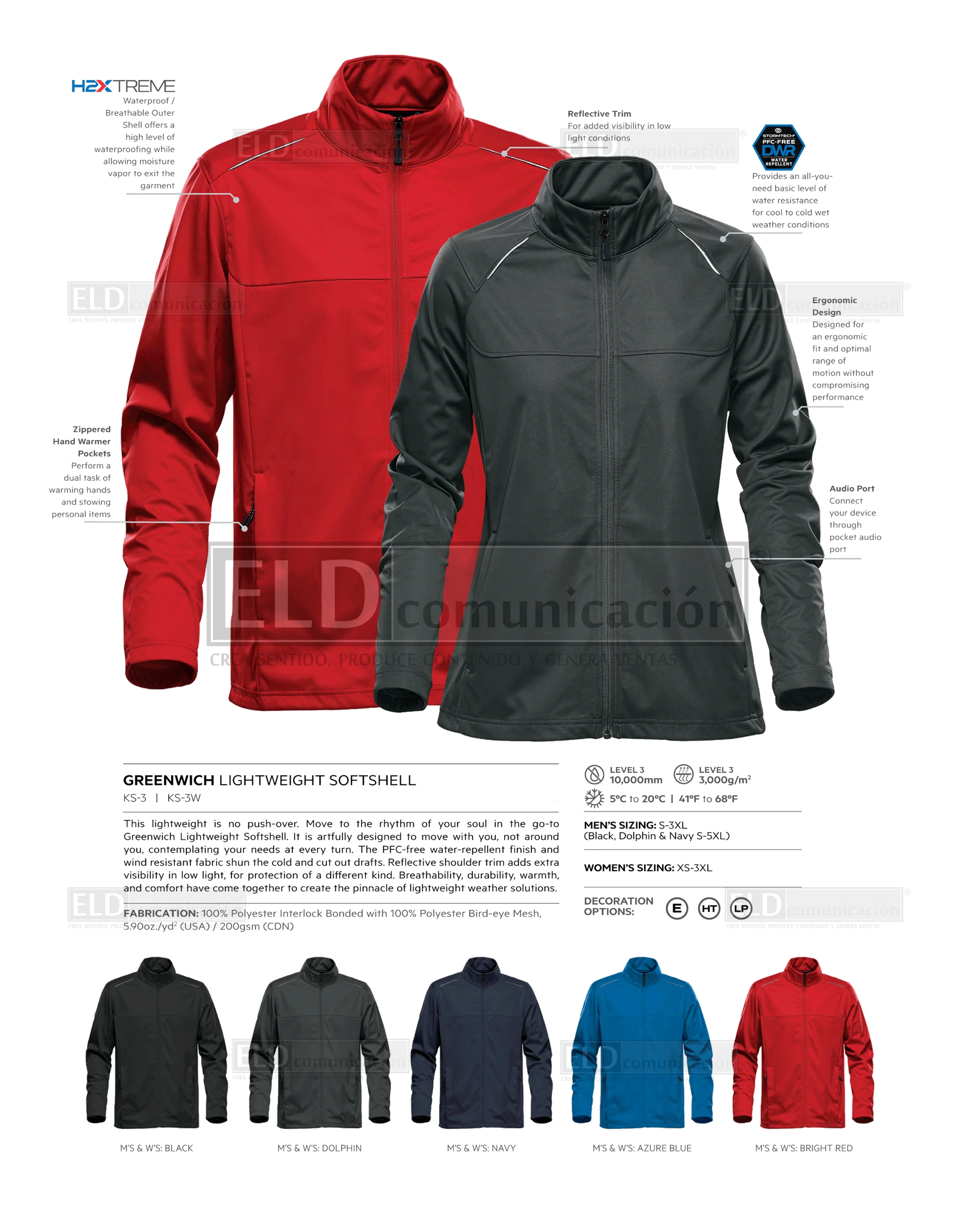 Chamarras Promocionales Stormtech 61