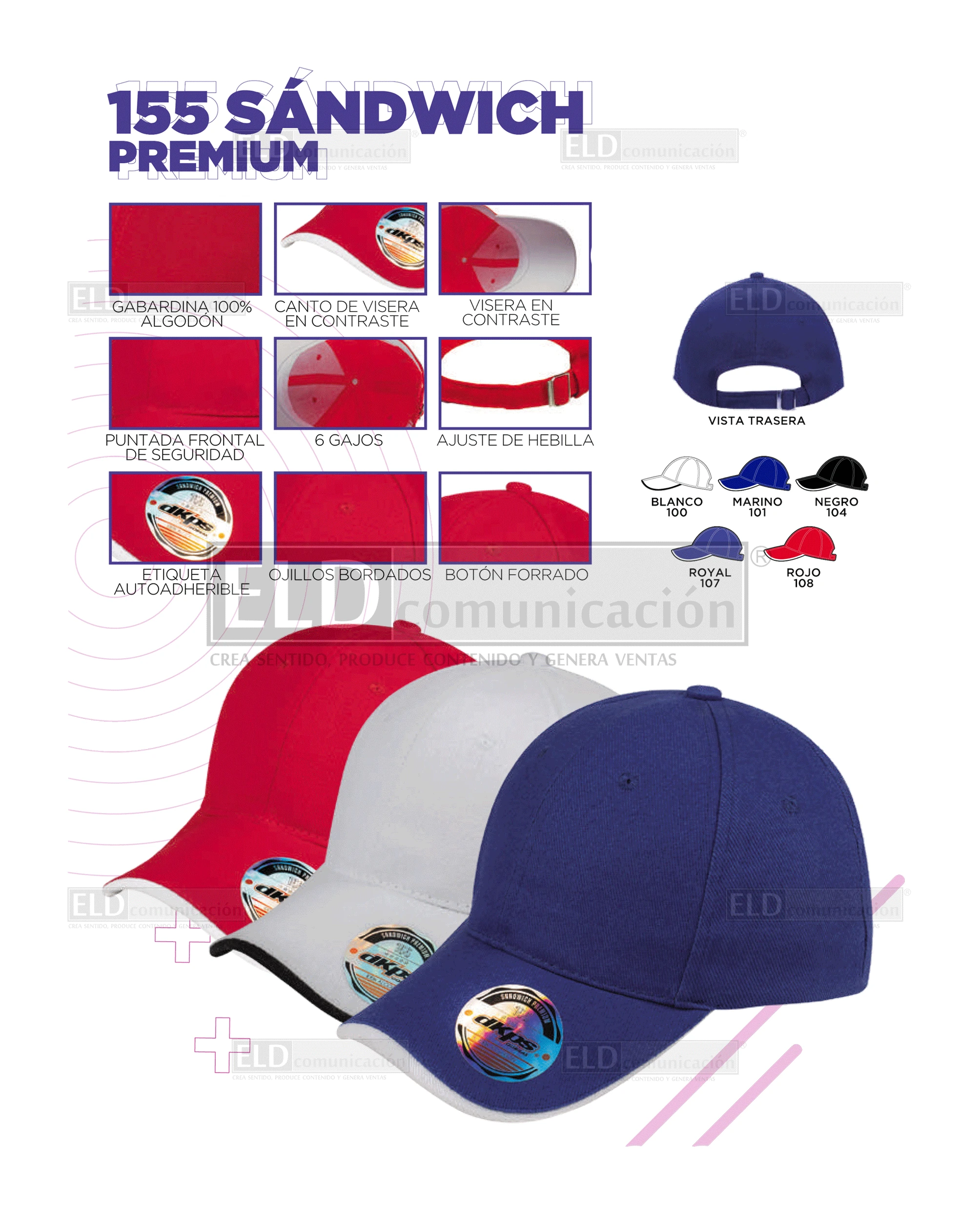 Gorras Promocionales 16