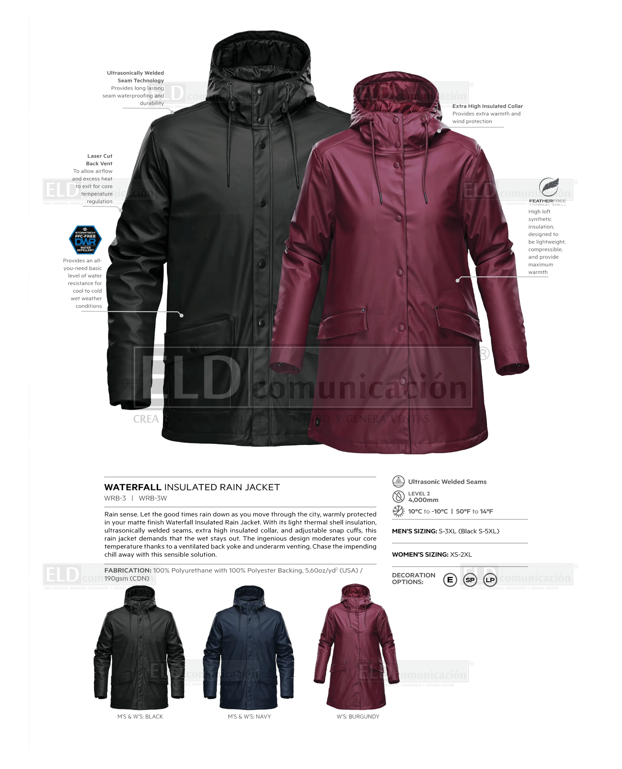 Impermeables Promocionales Stormtech 01