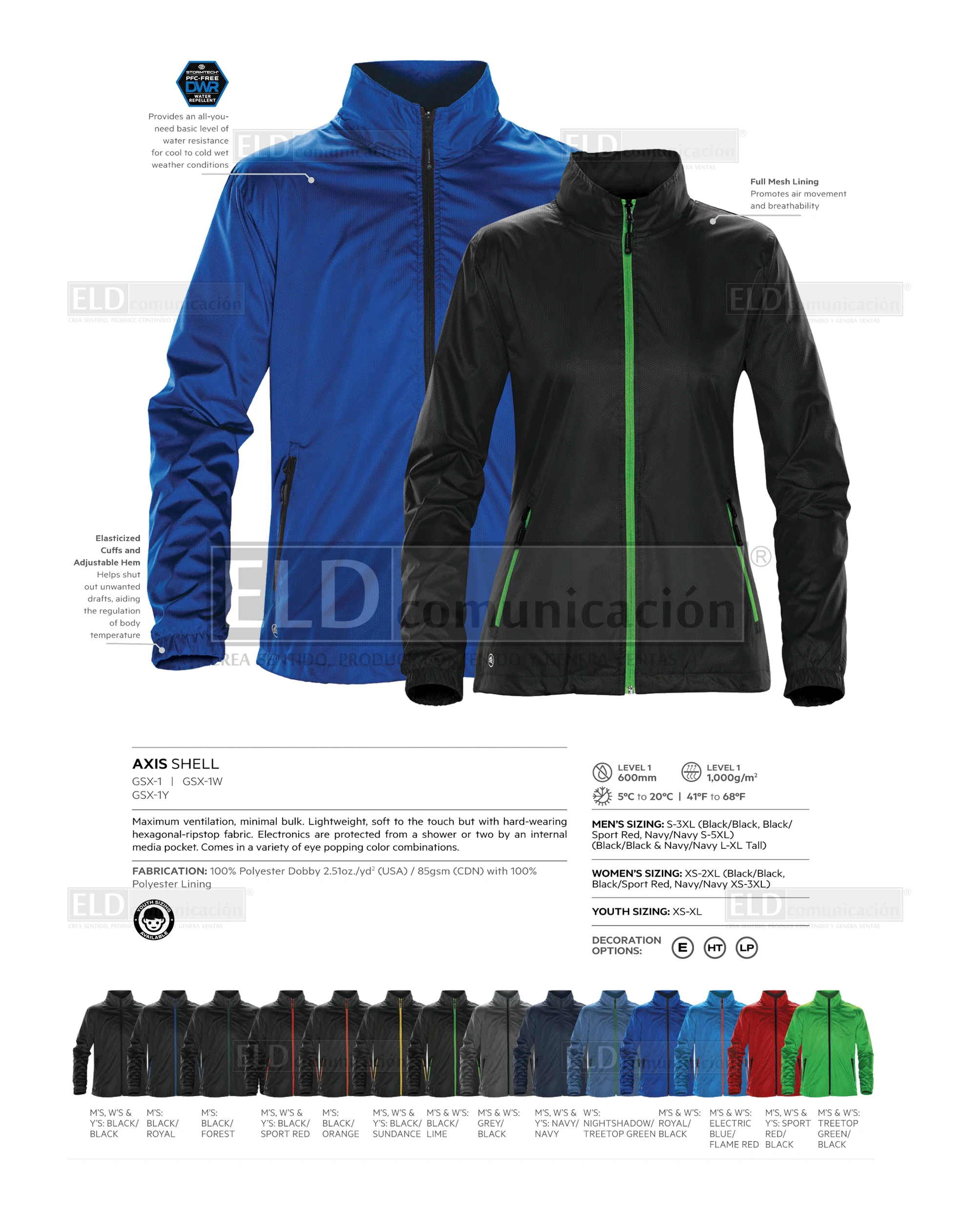 Impermeables Promocionales Stormtech 12