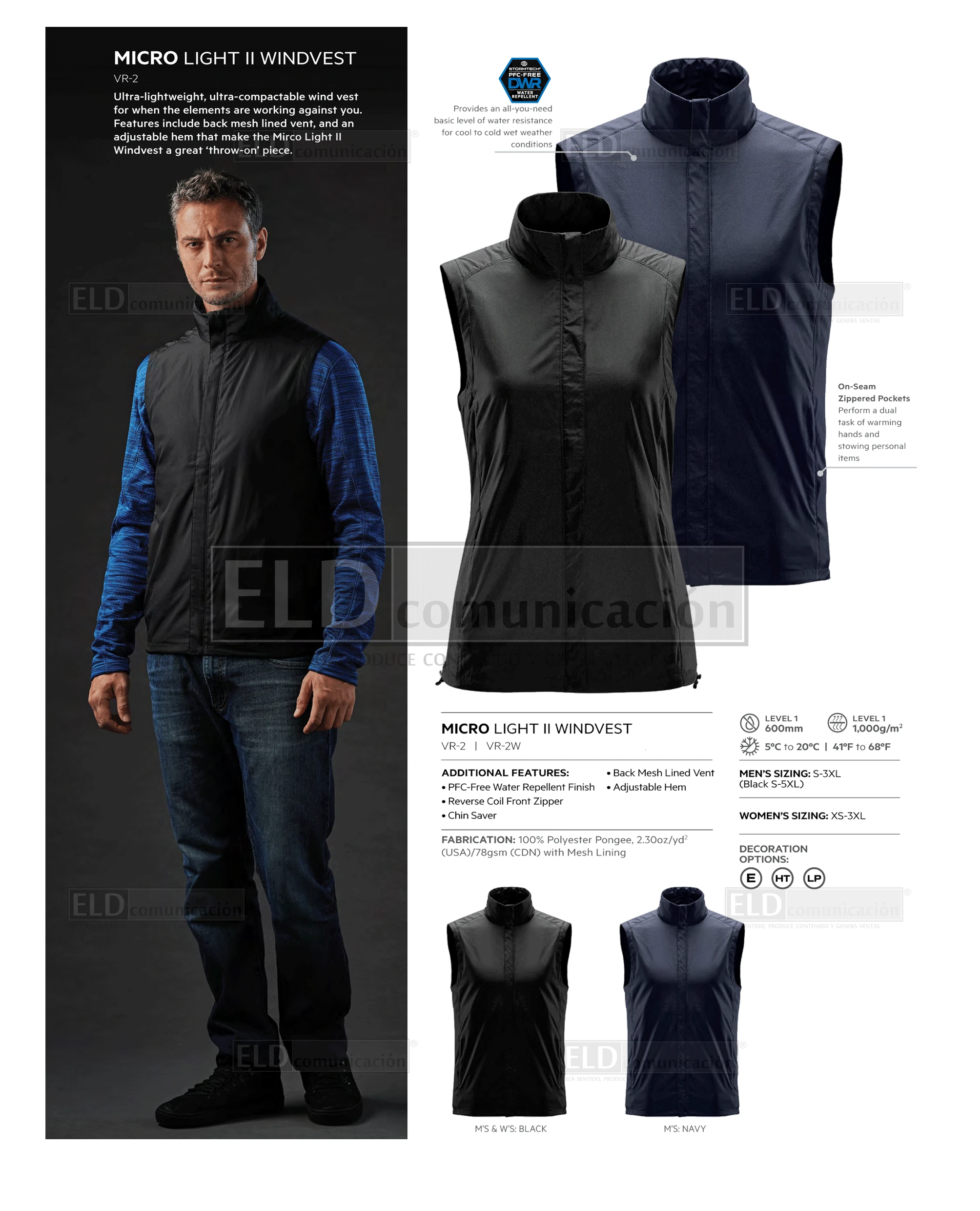 Impermeables Promocionales Stormtech 20
