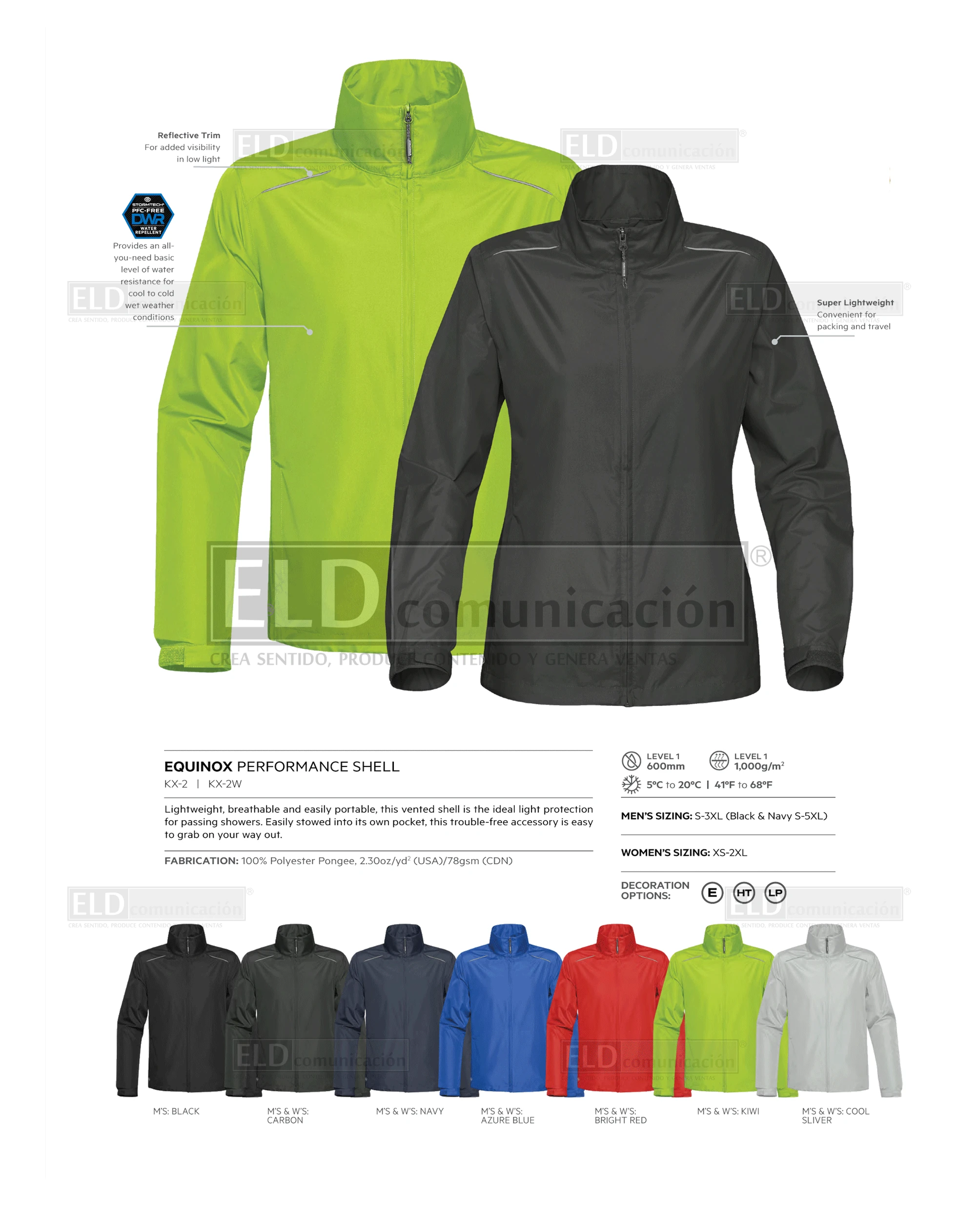 Impermeables Promocionales Stormtech 23