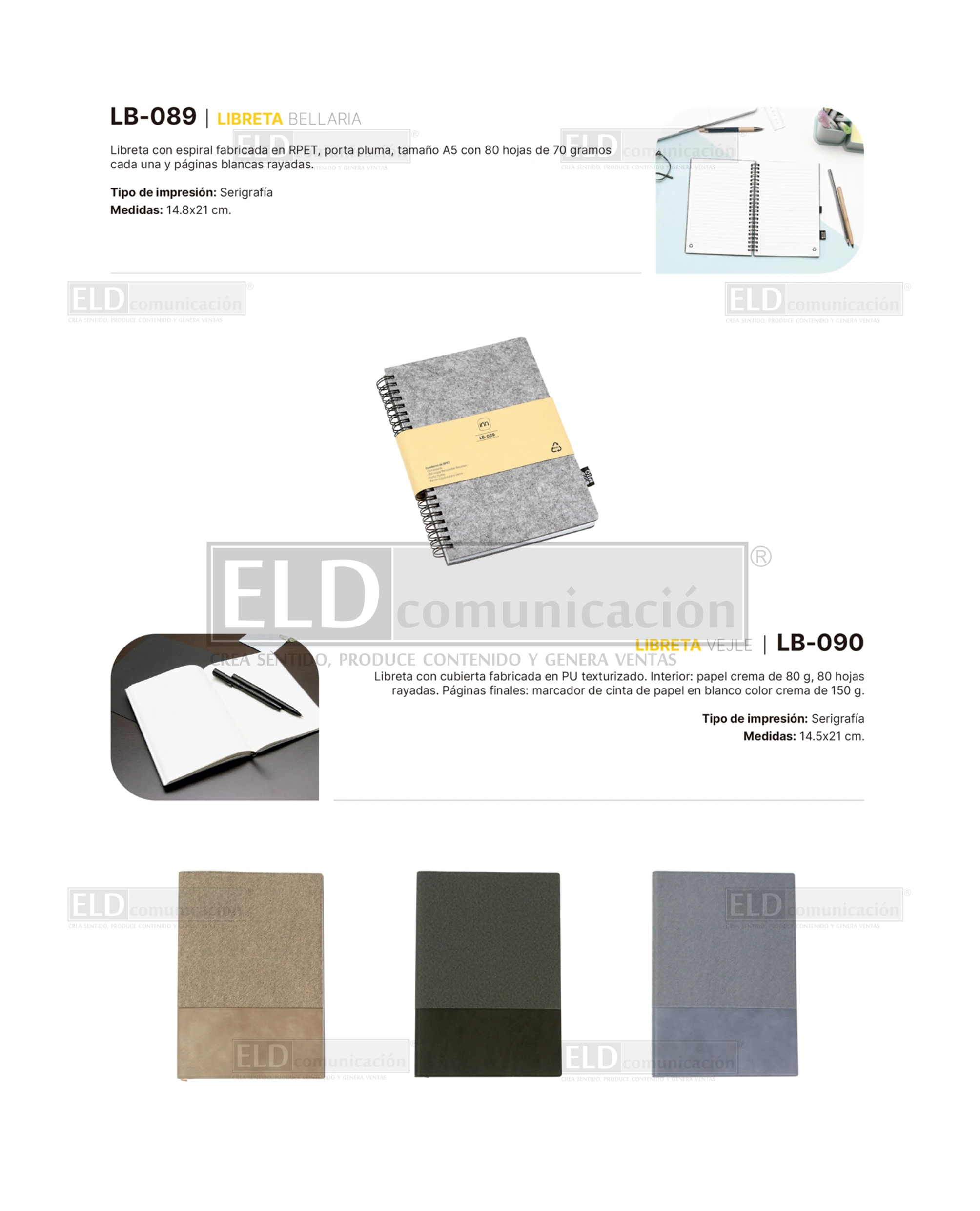 Libretas Promocionales 04