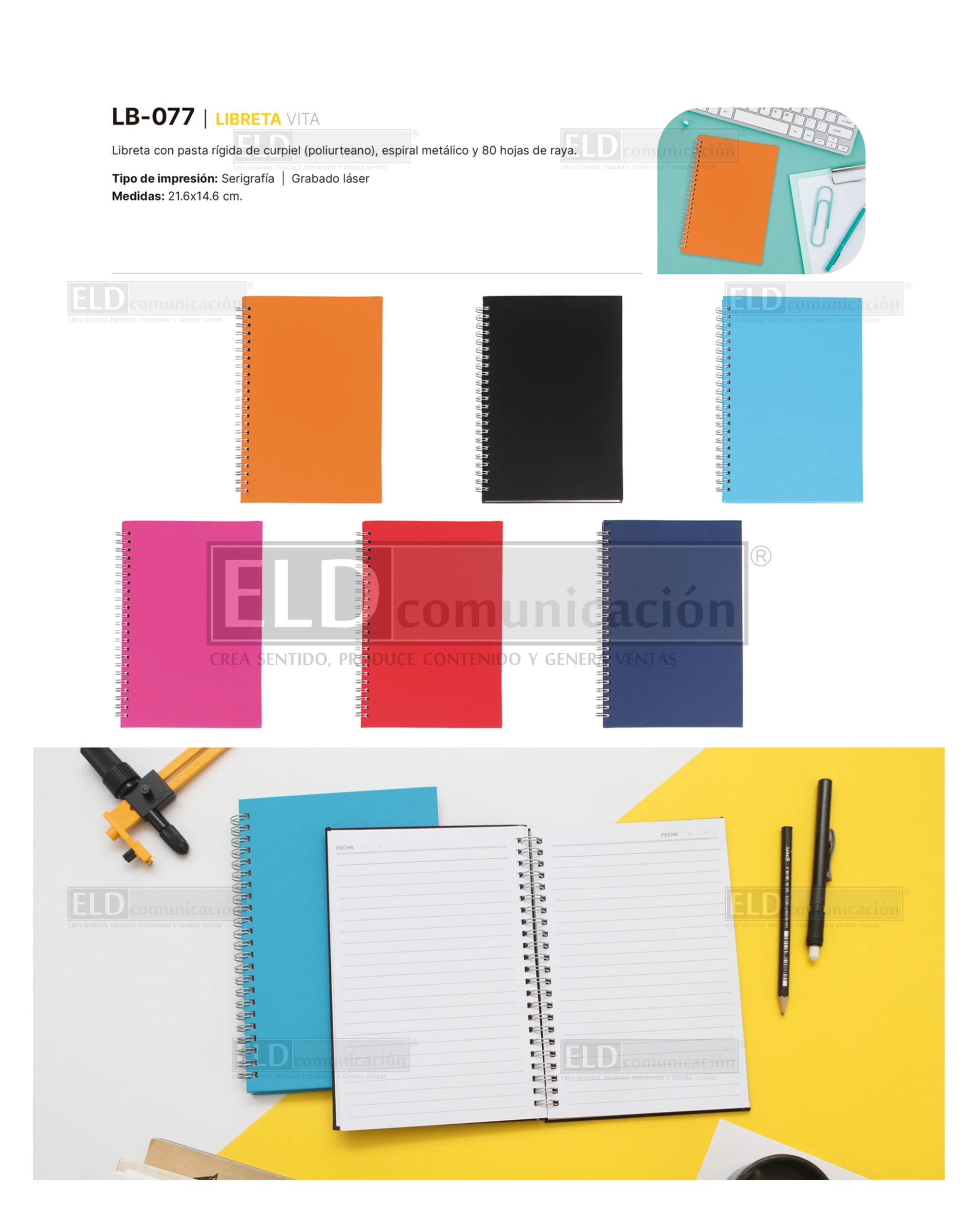Libretas Promocionales 10