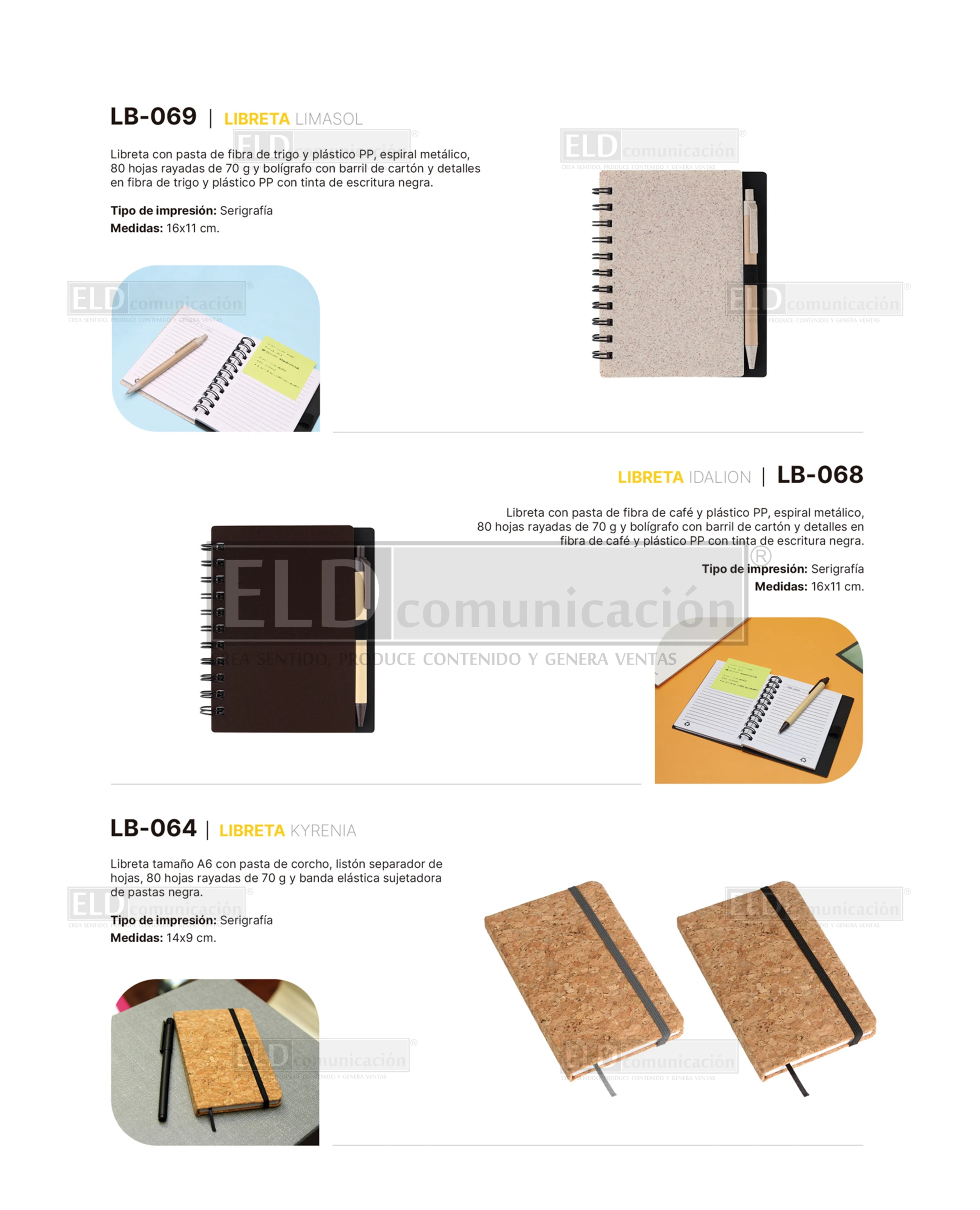Libretas Promocionales 14