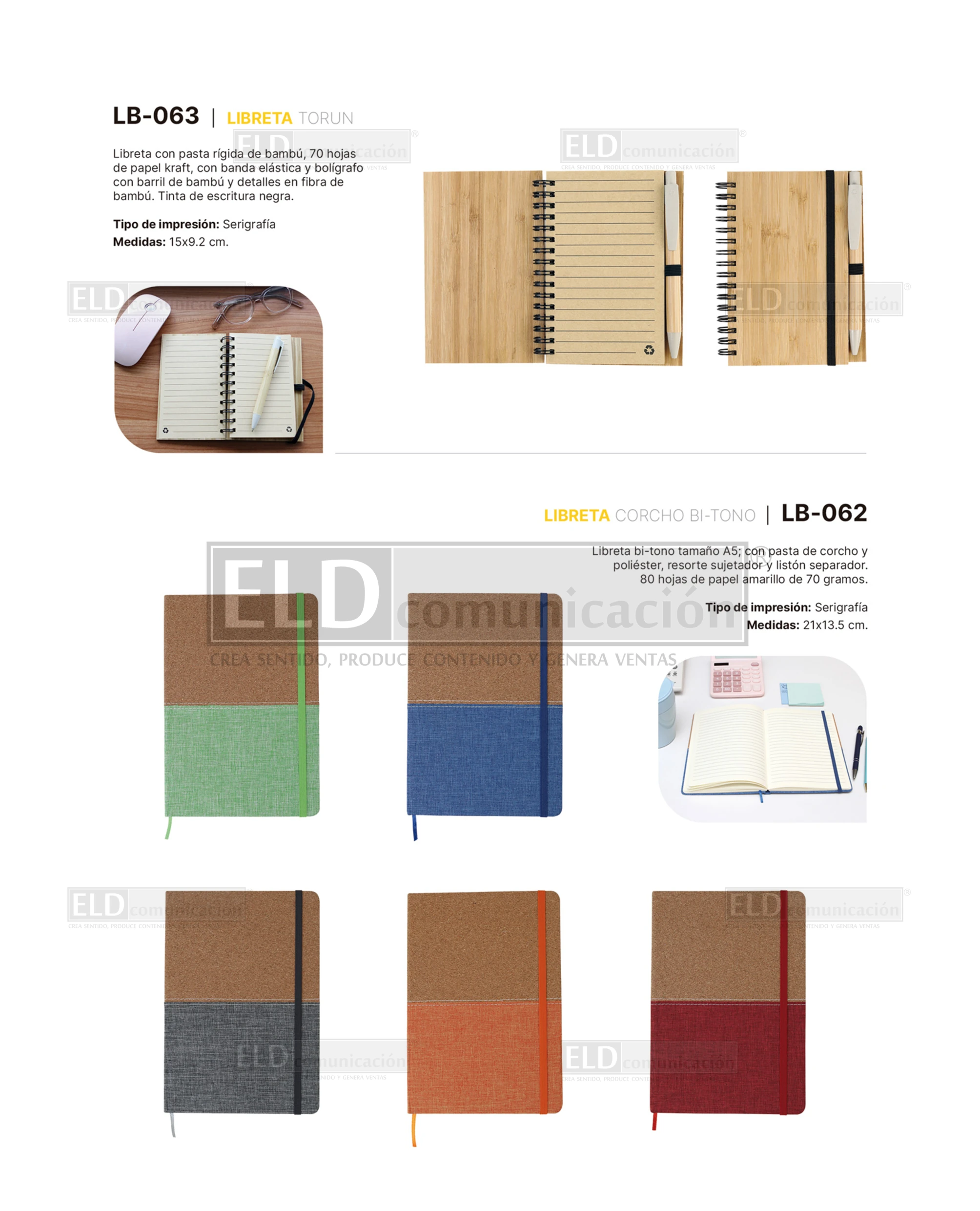 Libretas Promocionales 16