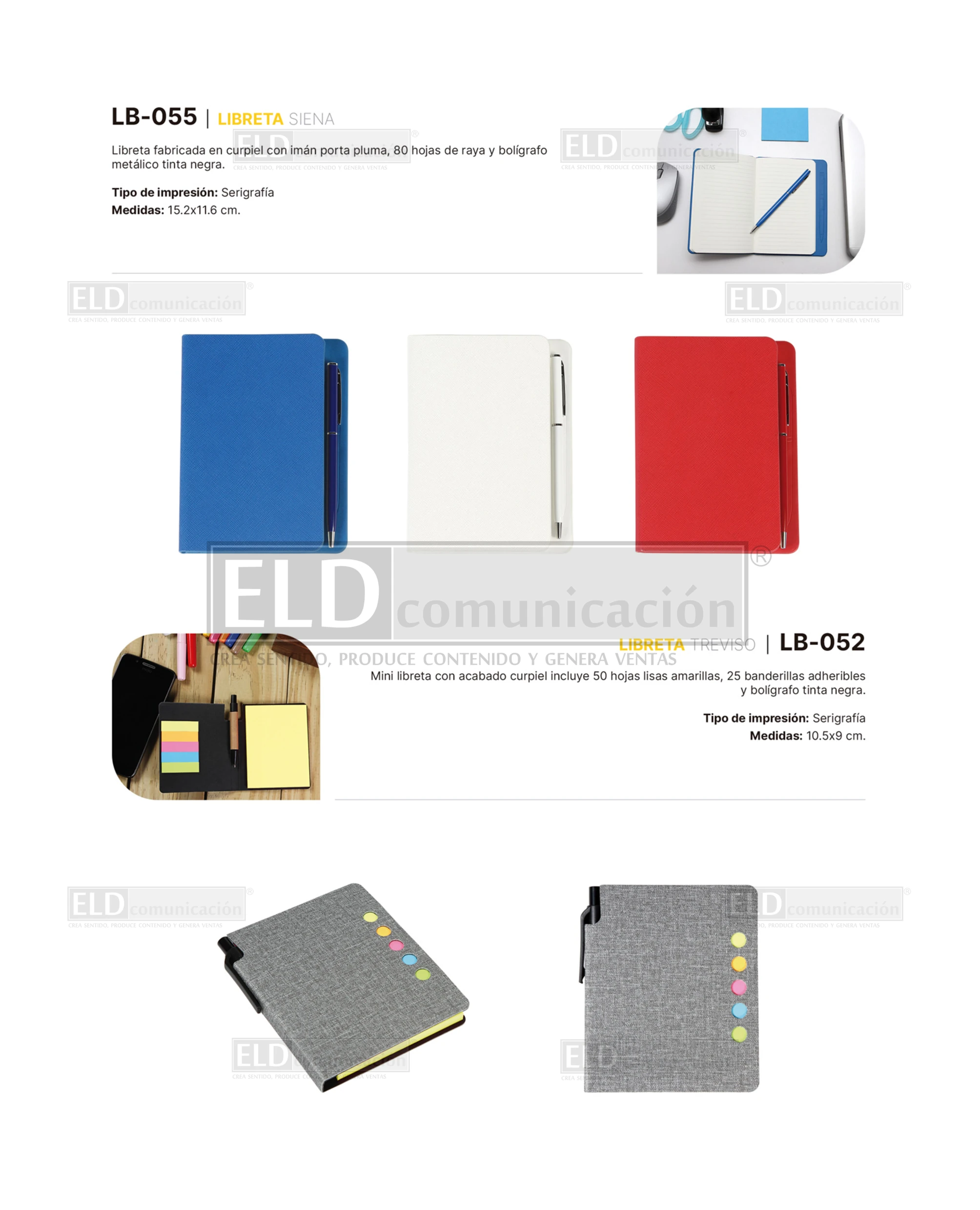 Libretas Promocionales 20