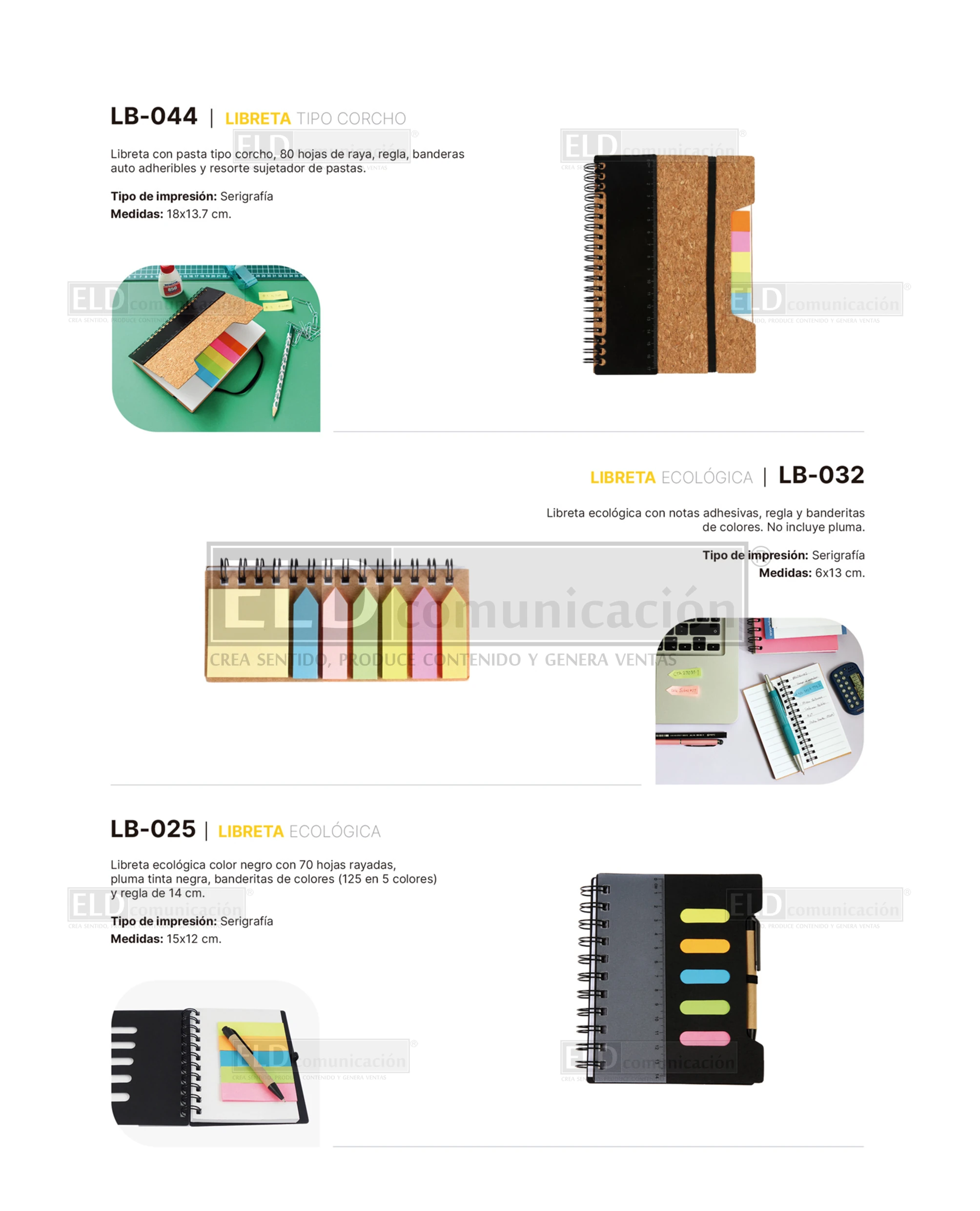 Libretas Promocionales 33