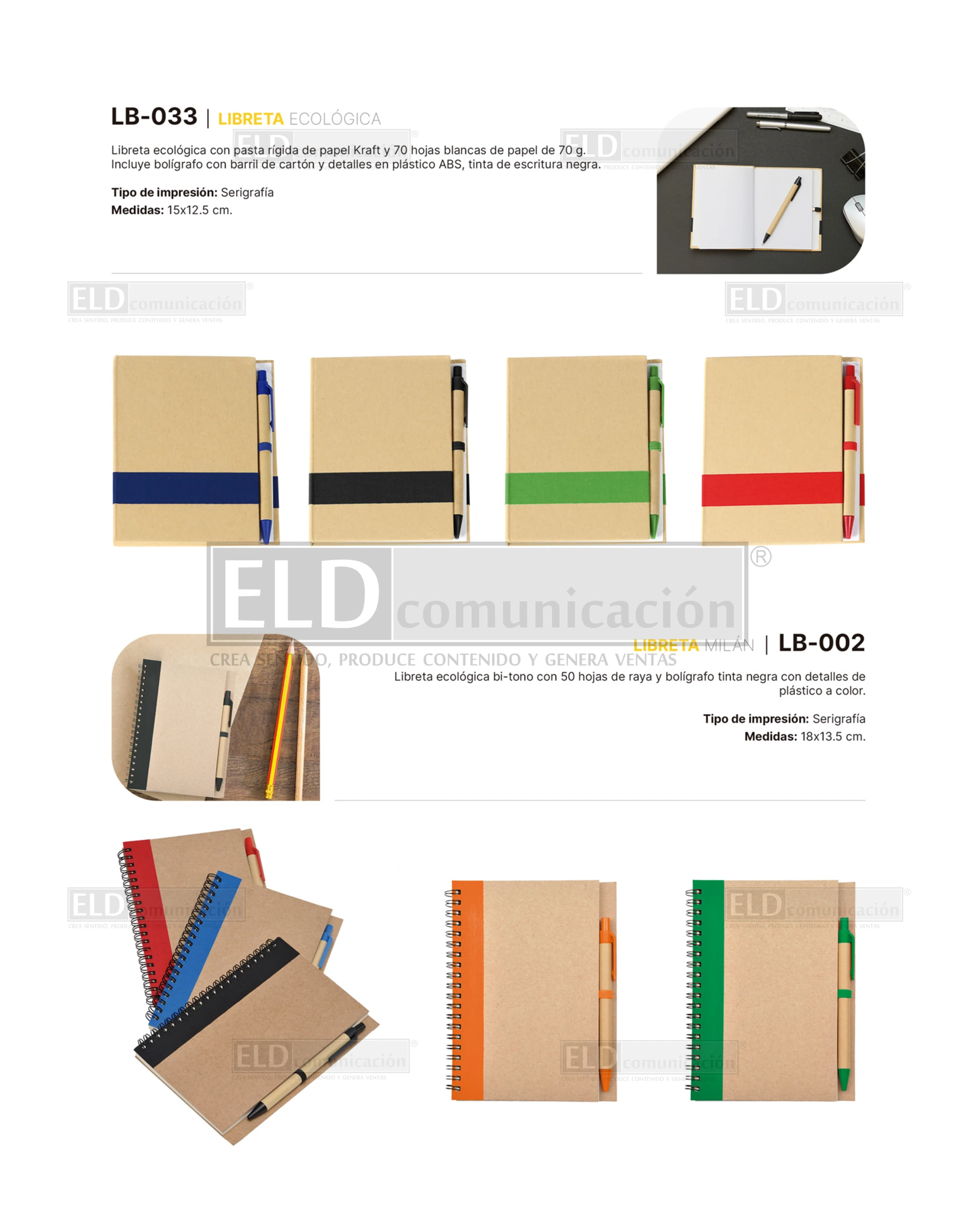 Libretas Promocionales 34