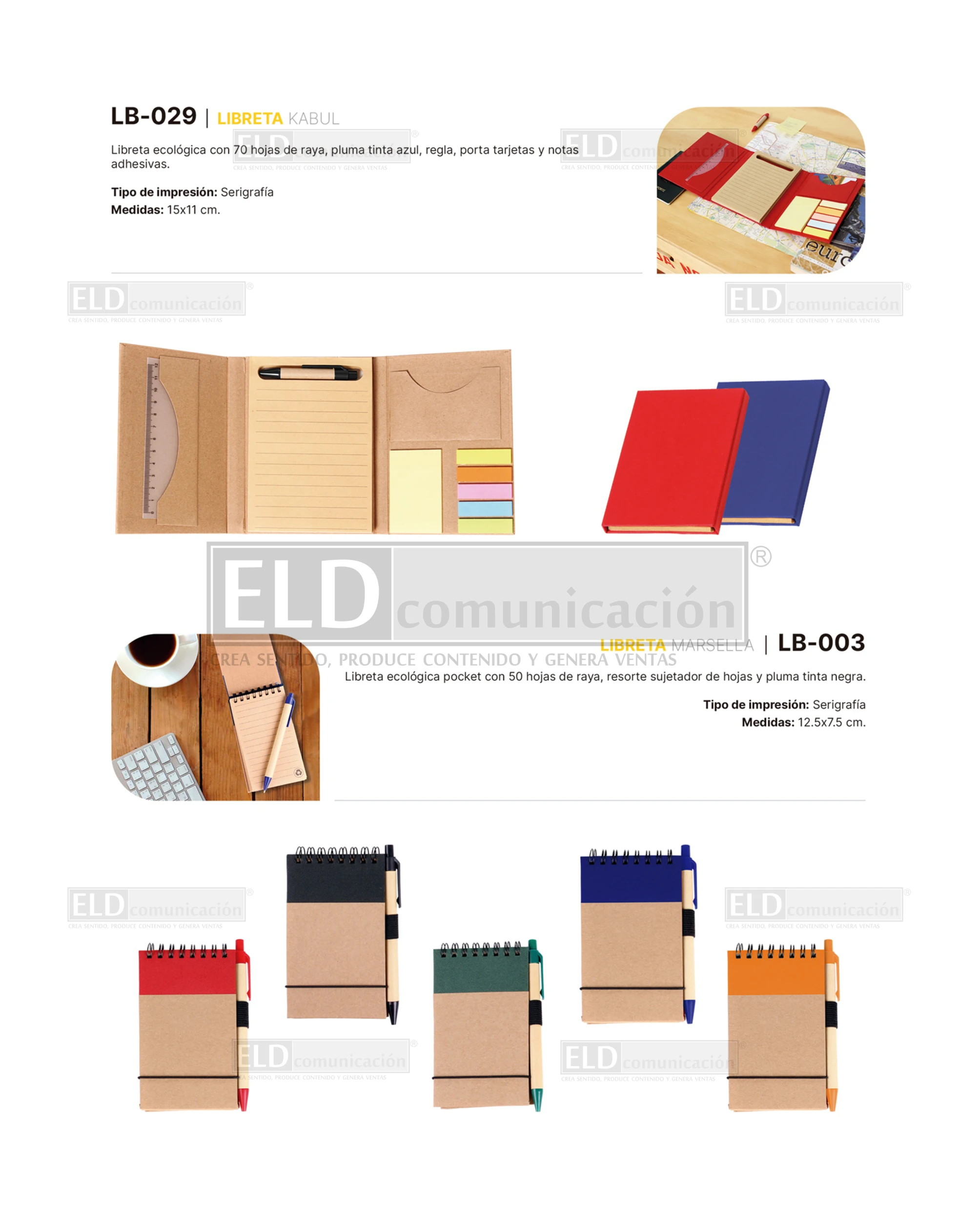 Libretas Promocionales 35