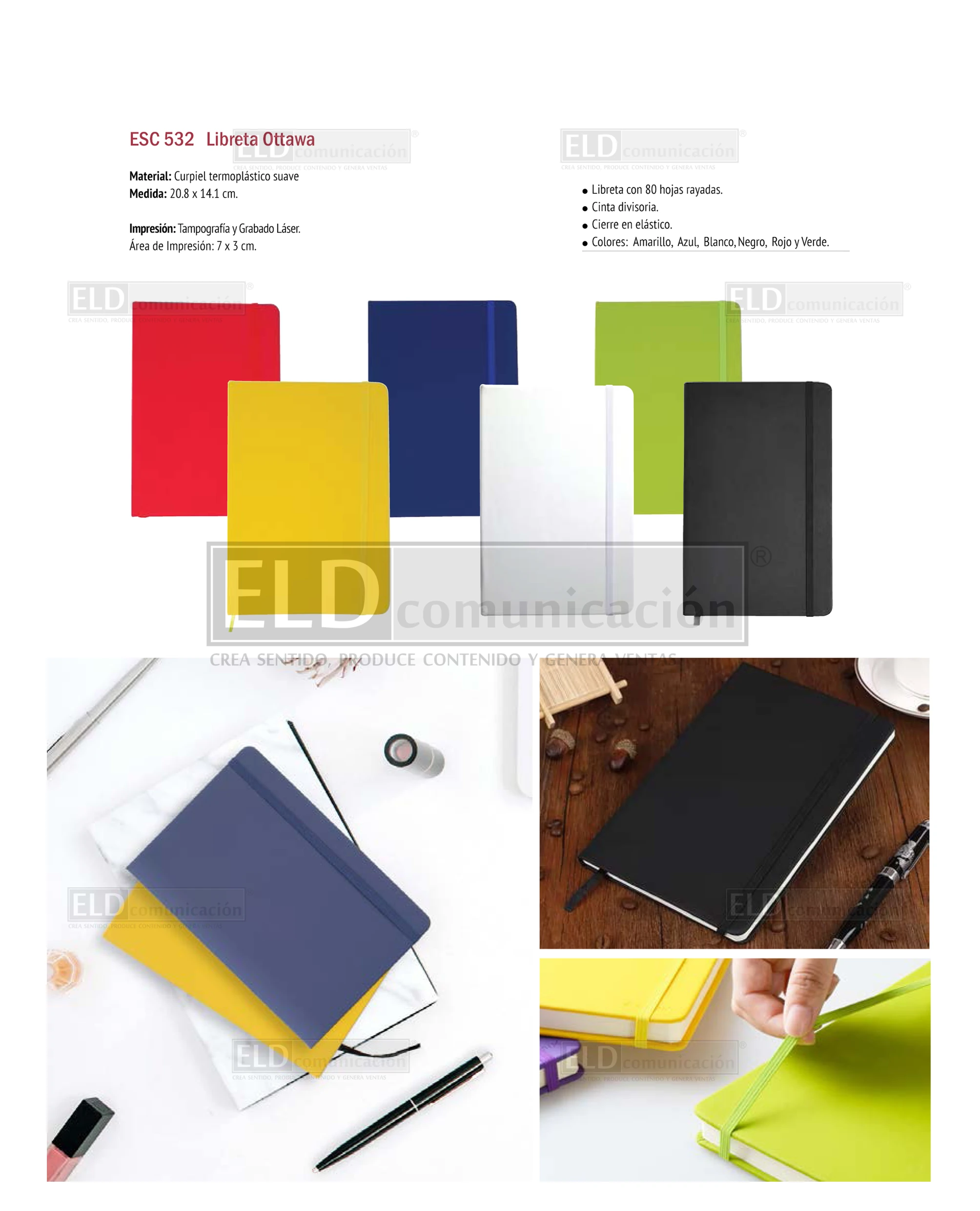 Libretas Promocionales 54