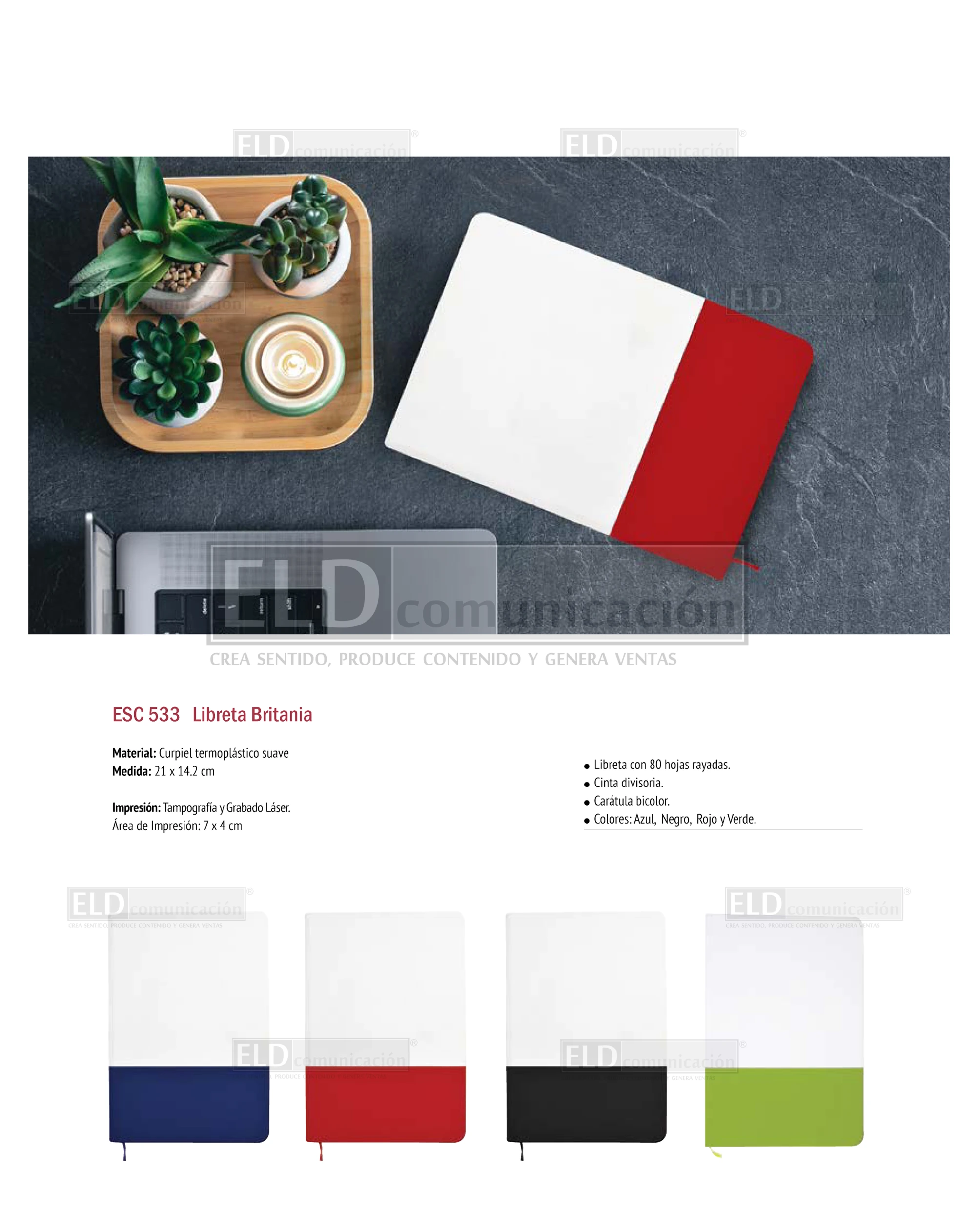 Libretas Promocionales 55