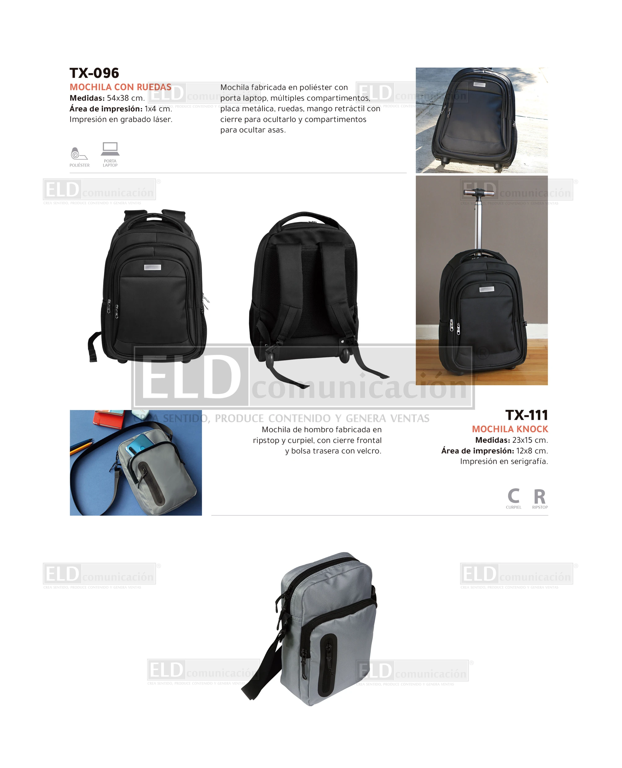 Mochilas Promocionales 02