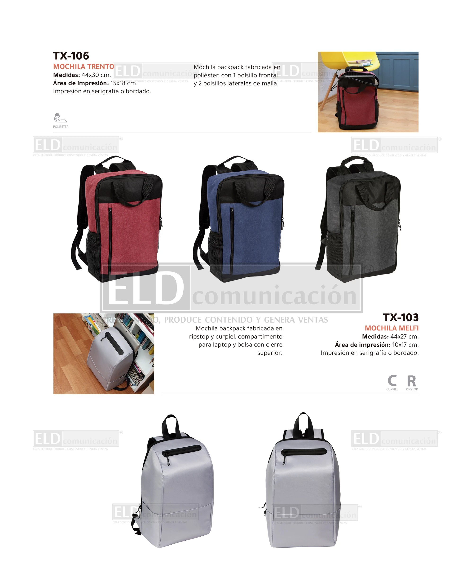 Mochilas Promocionales 03