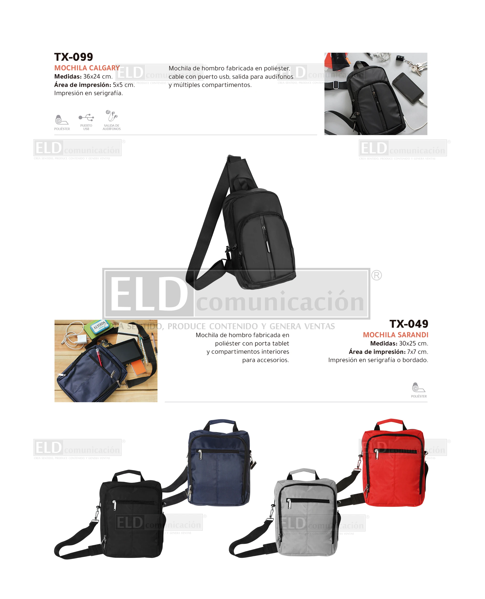 Mochilas Promocionales 04