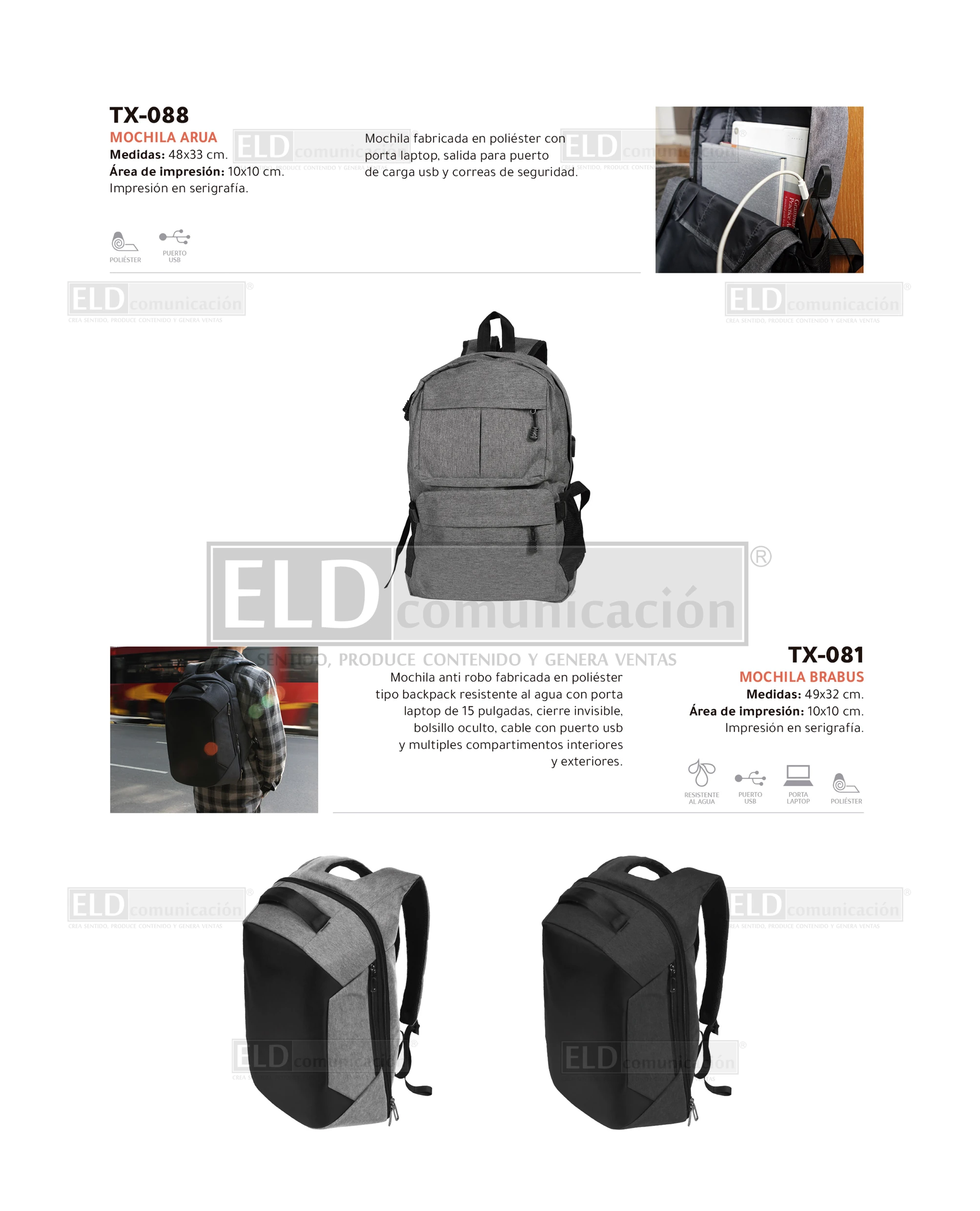Mochilas Promocionales 05