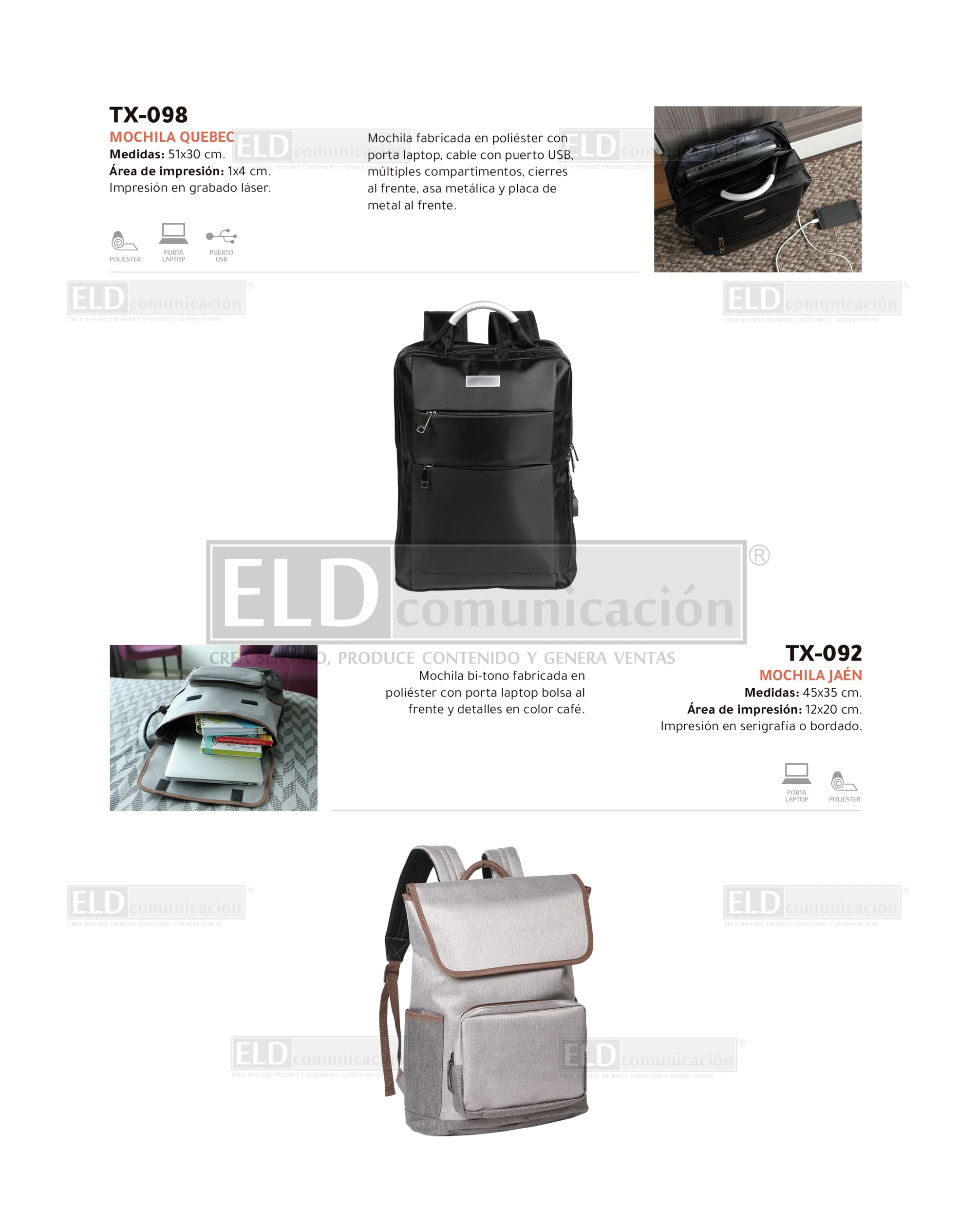 Mochilas Promocionales 06