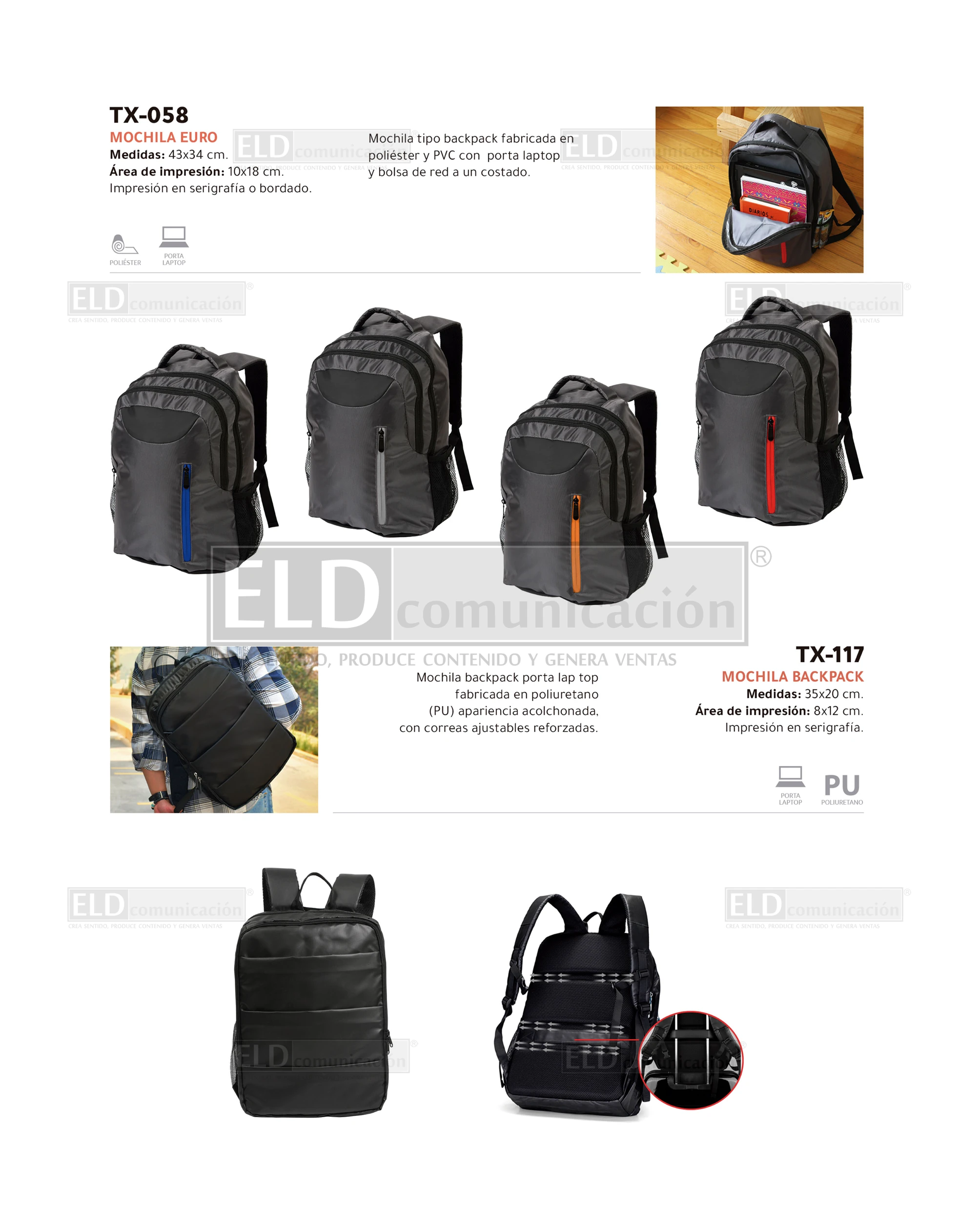 Mochilas Promocionales 10