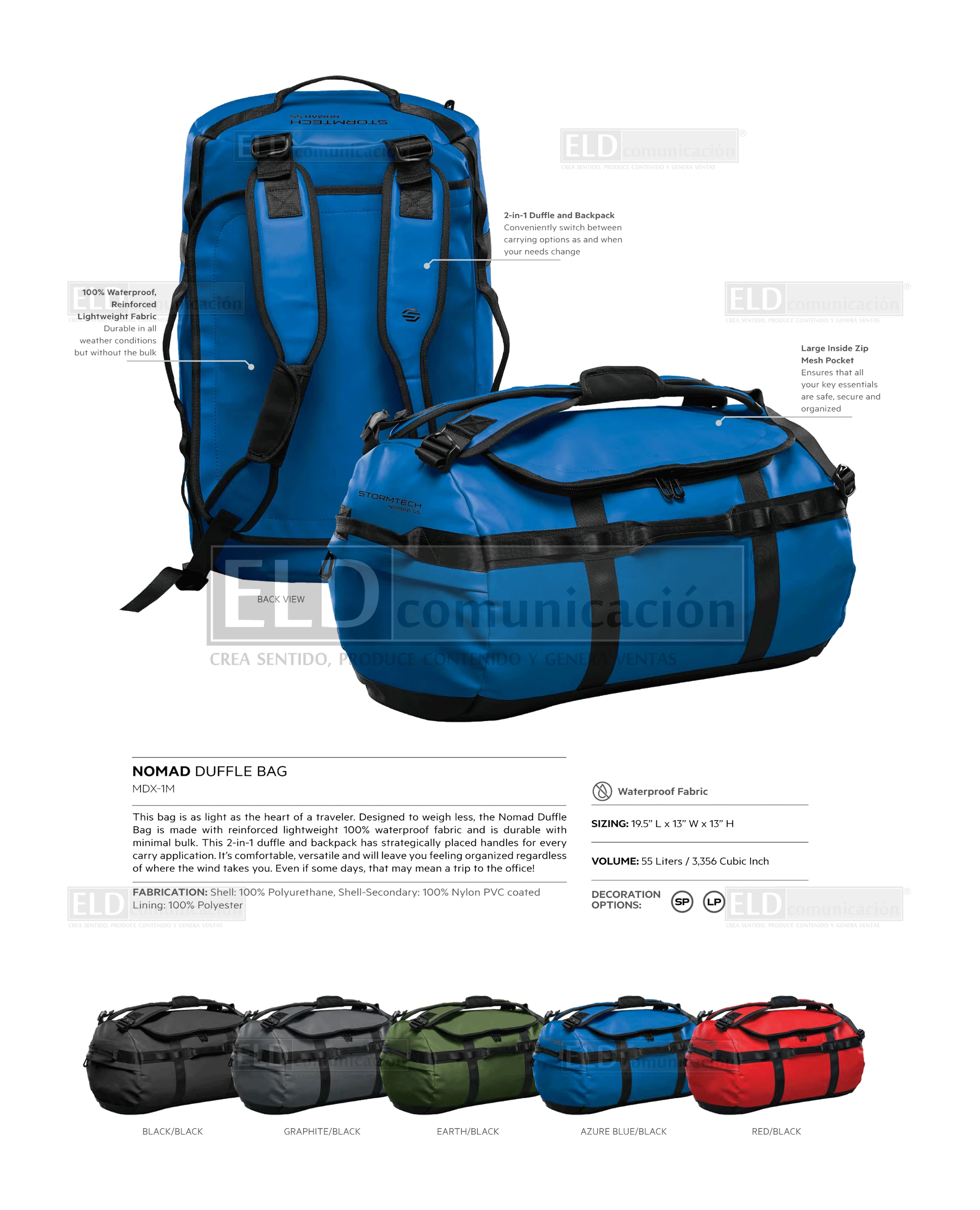 Mochilas Promocionales Stormtech 02