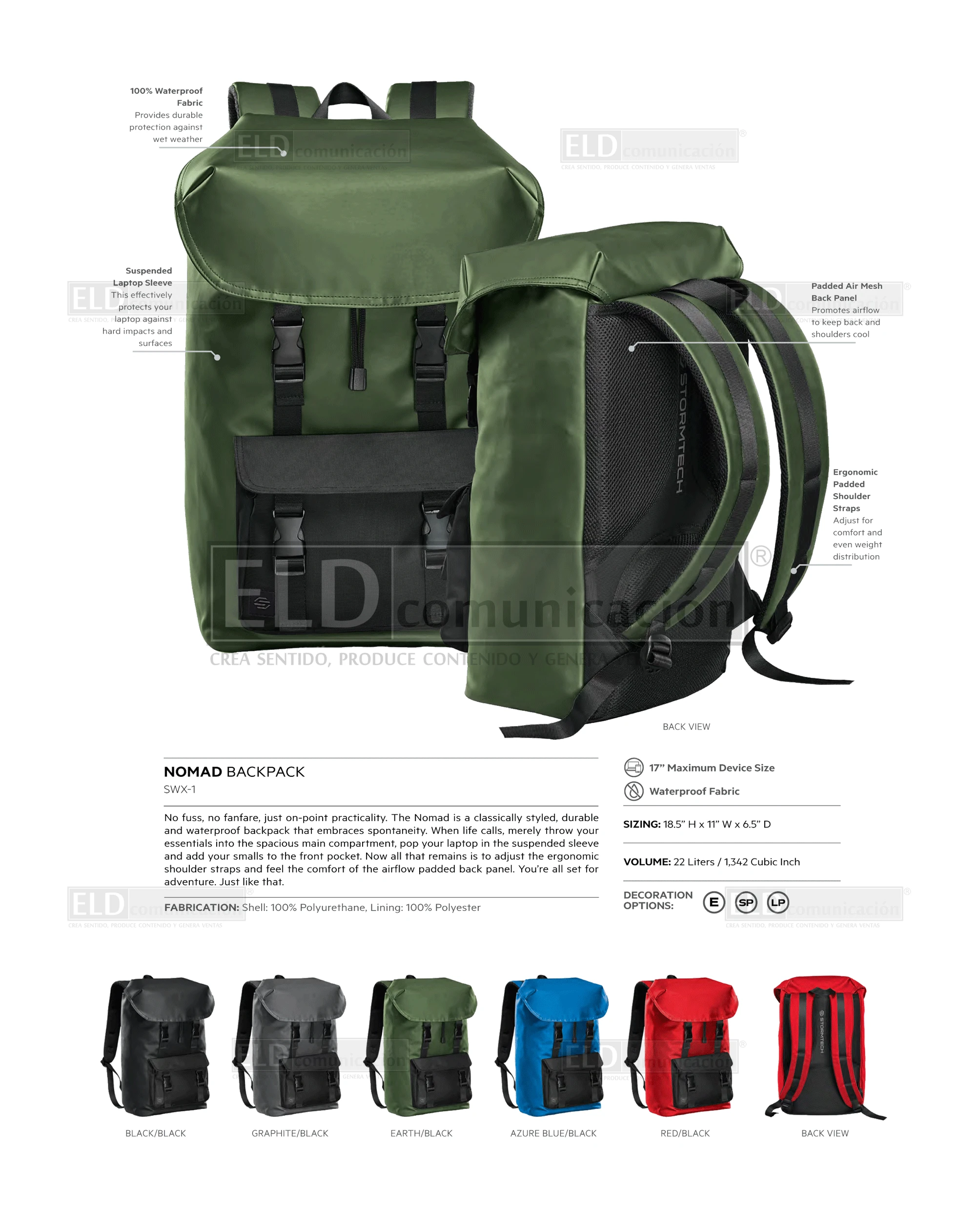 Mochilas Promocionales Stormtech 03