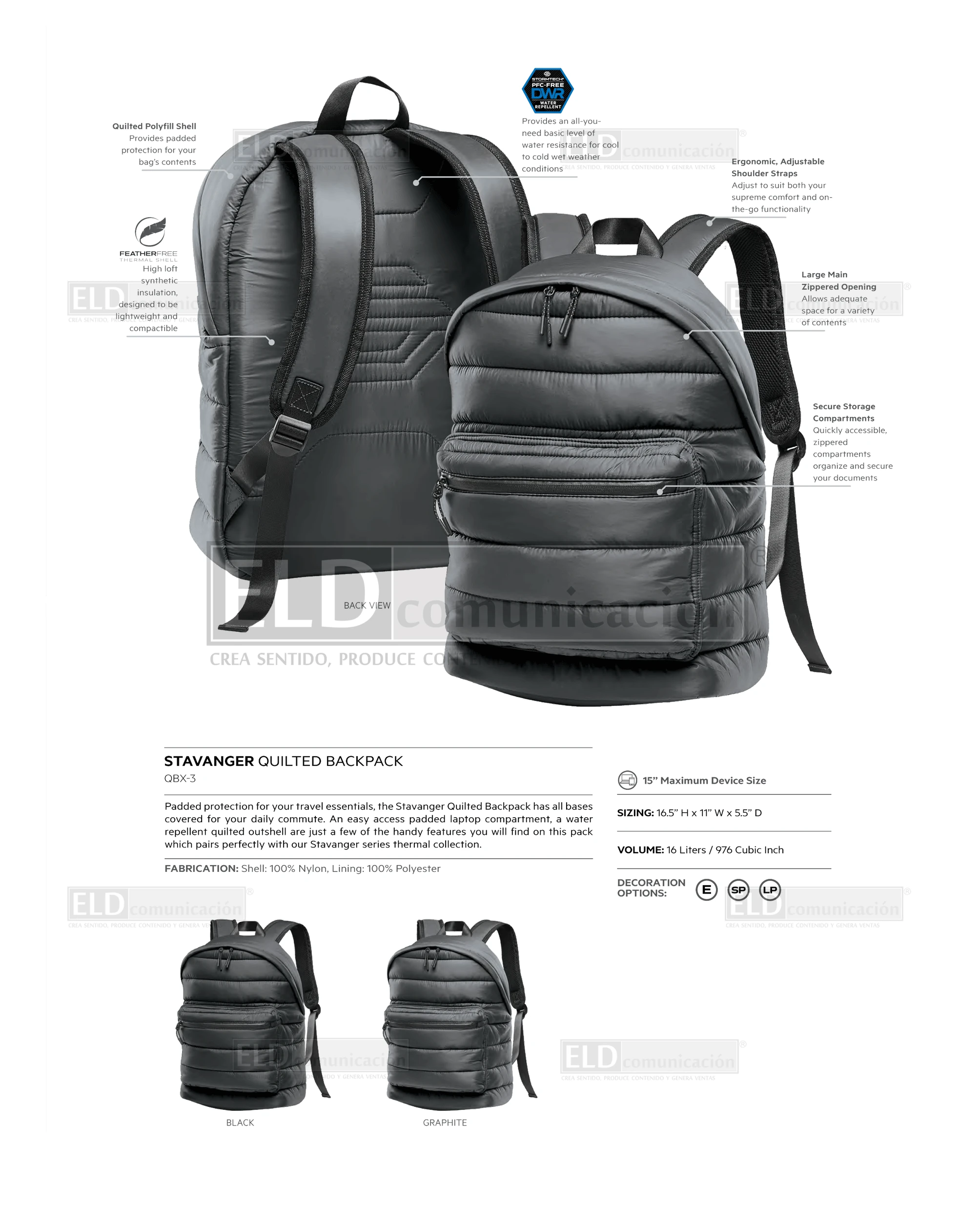 Mochilas Promocionales Stormtech 11