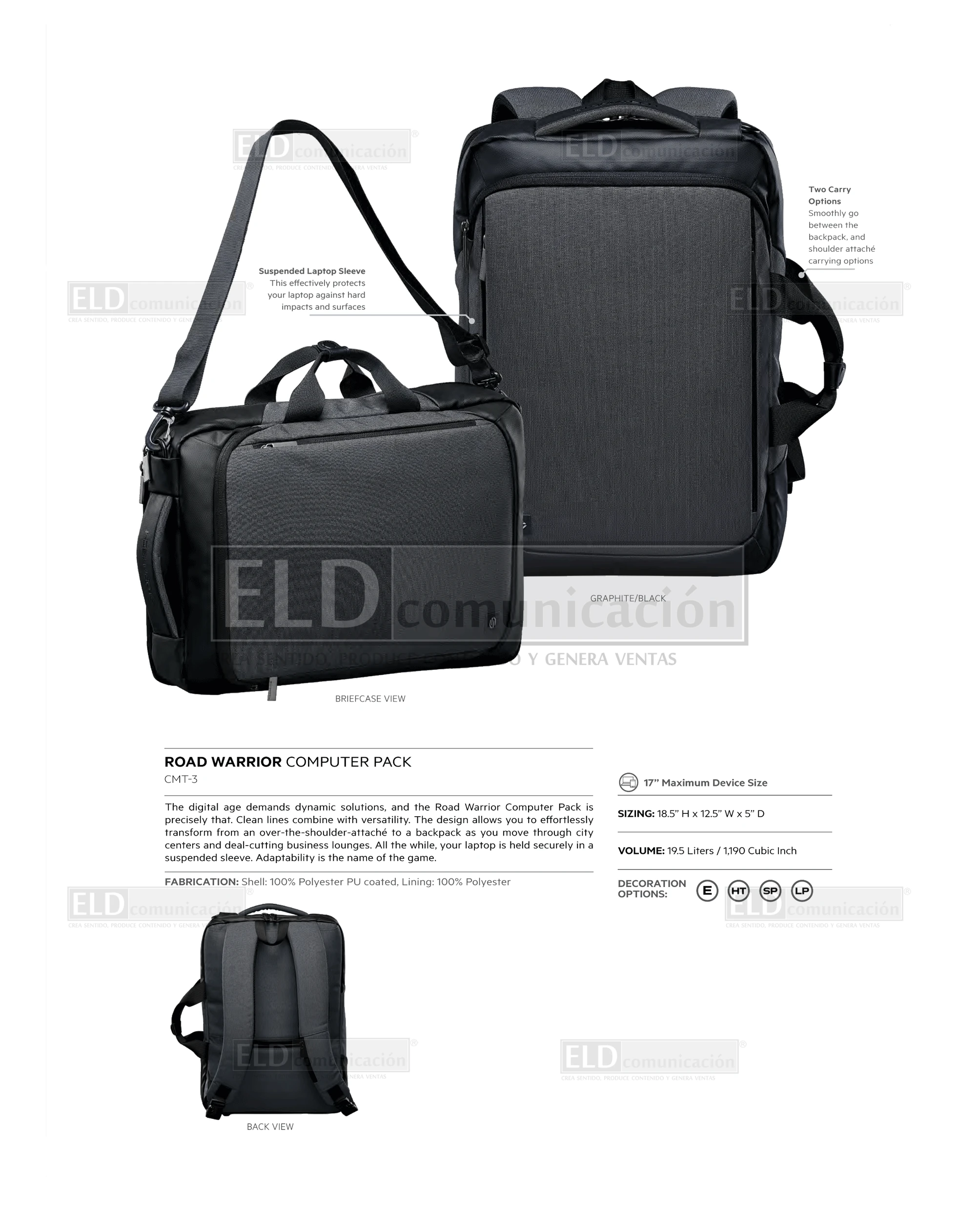 Mochilas Promocionales Stormtech 13
