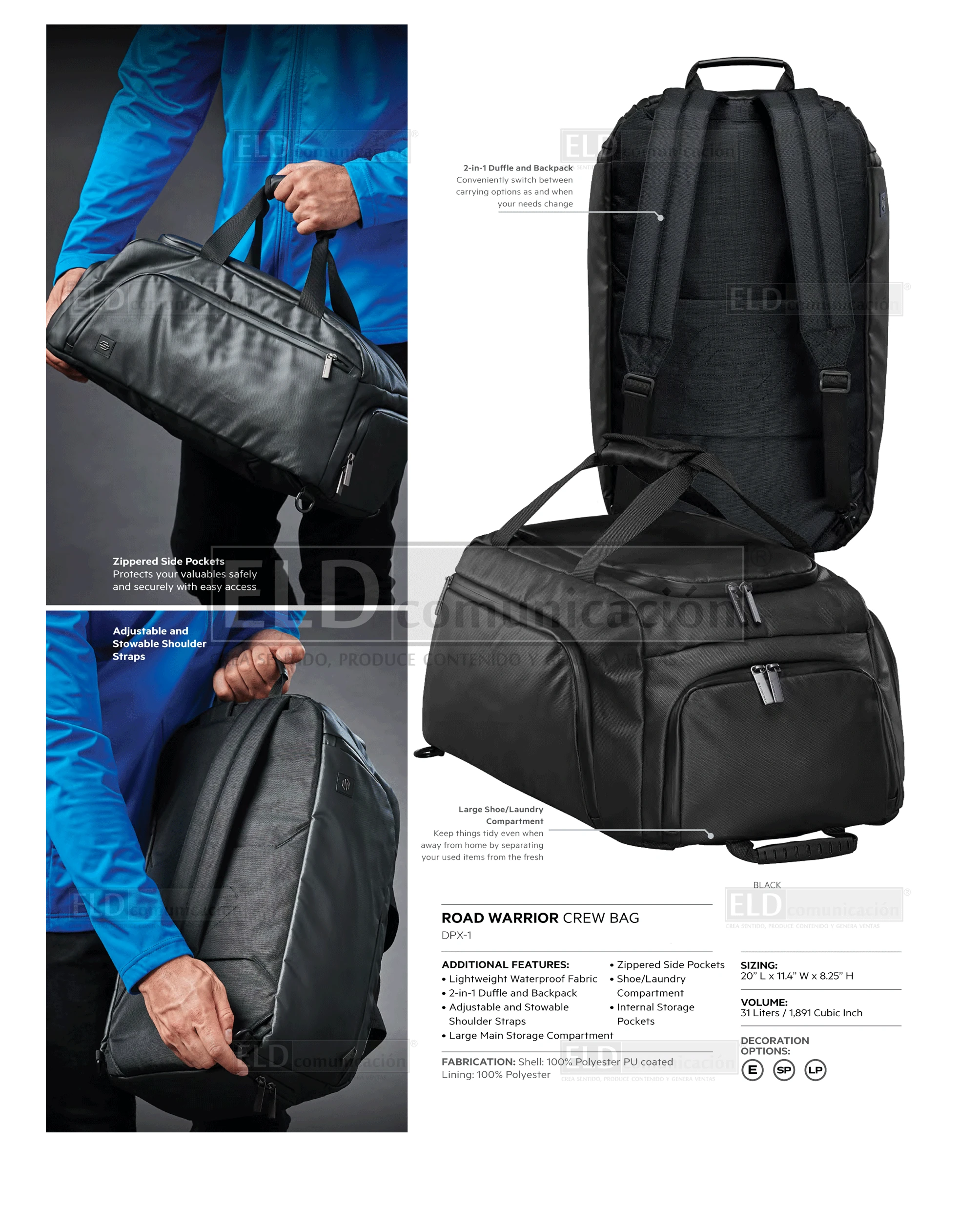 Mochilas Promocionales Stormtech 15