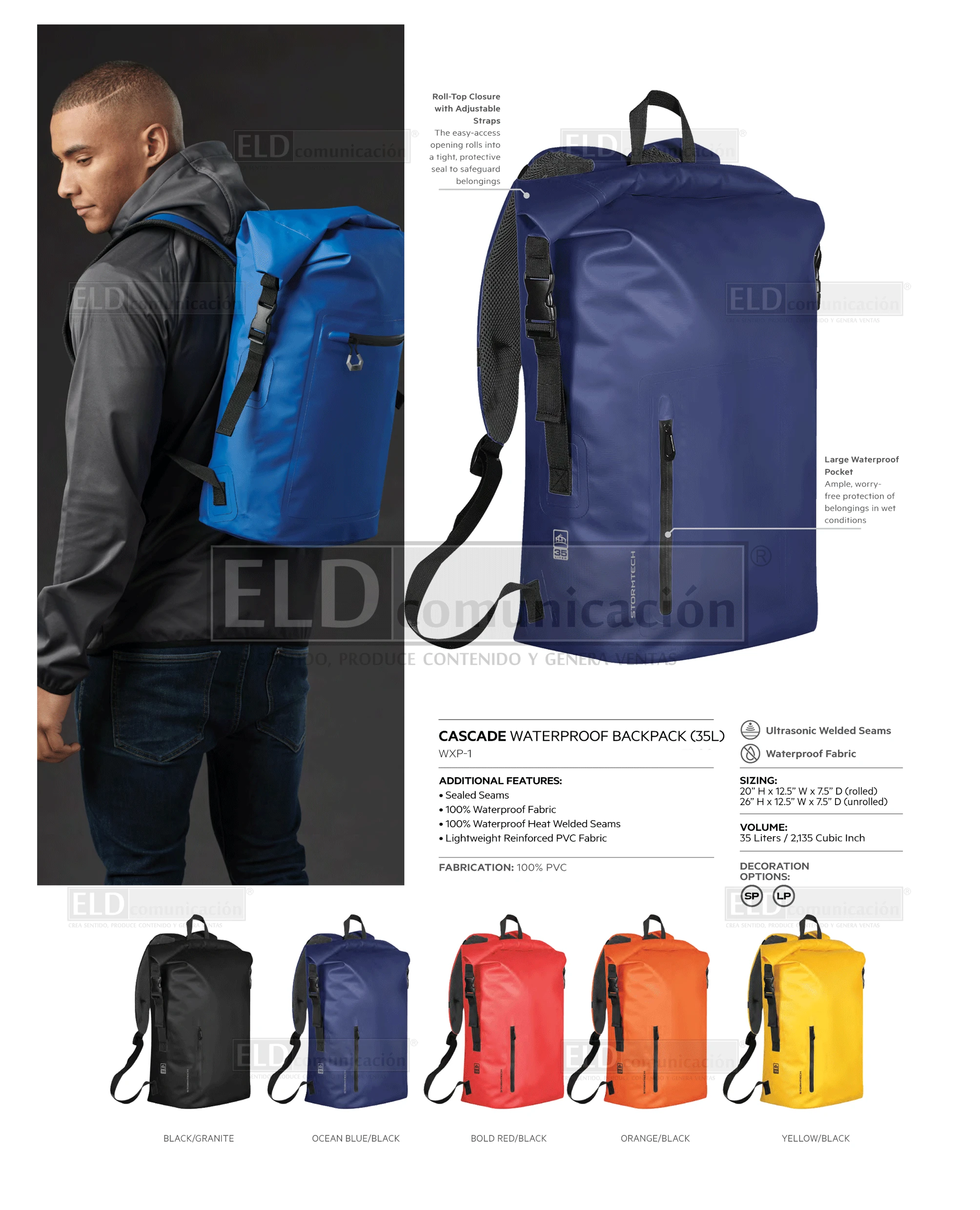 Mochilas Promocionales Stormtech 22