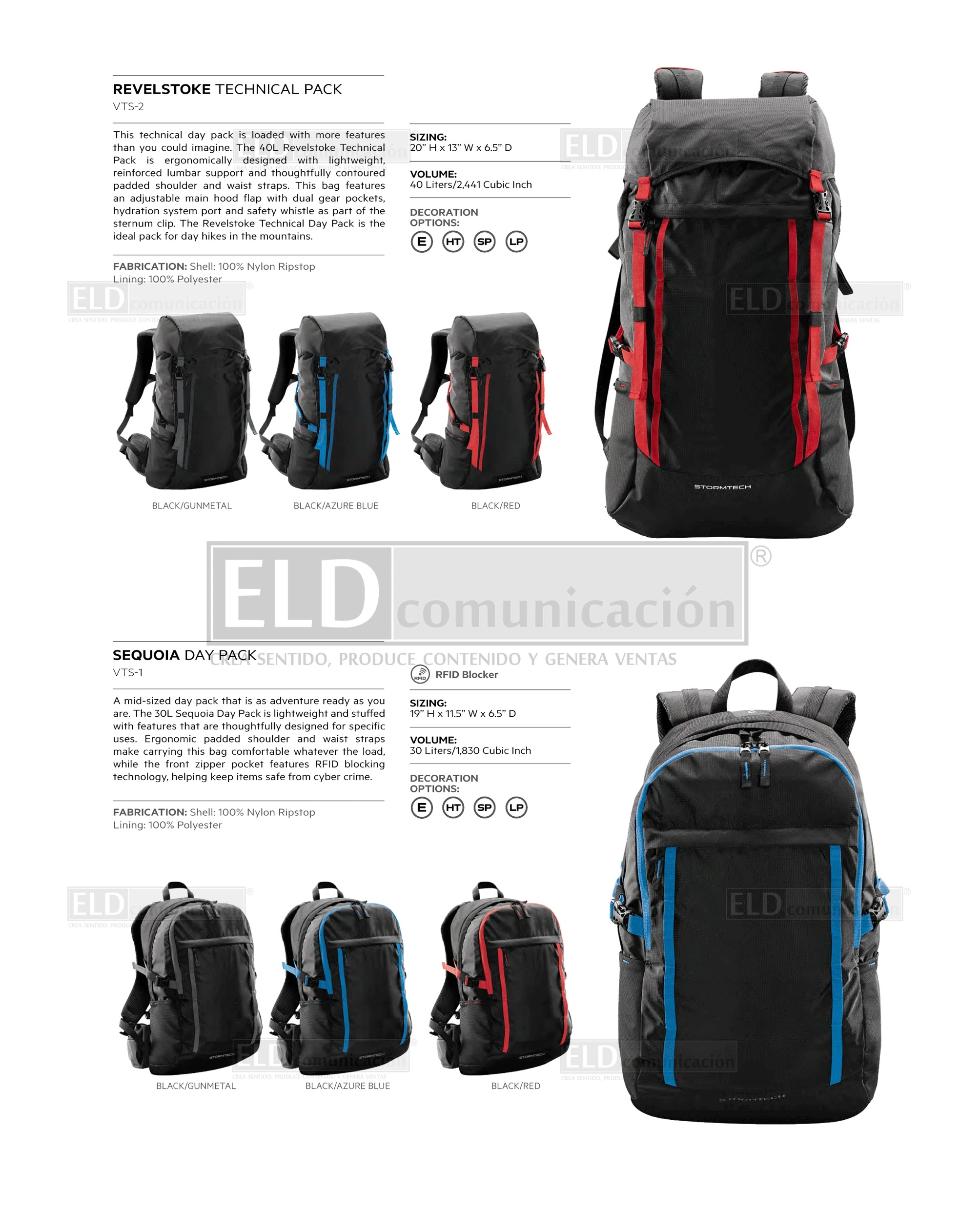 Mochilas Promocionales Stormtech 23
