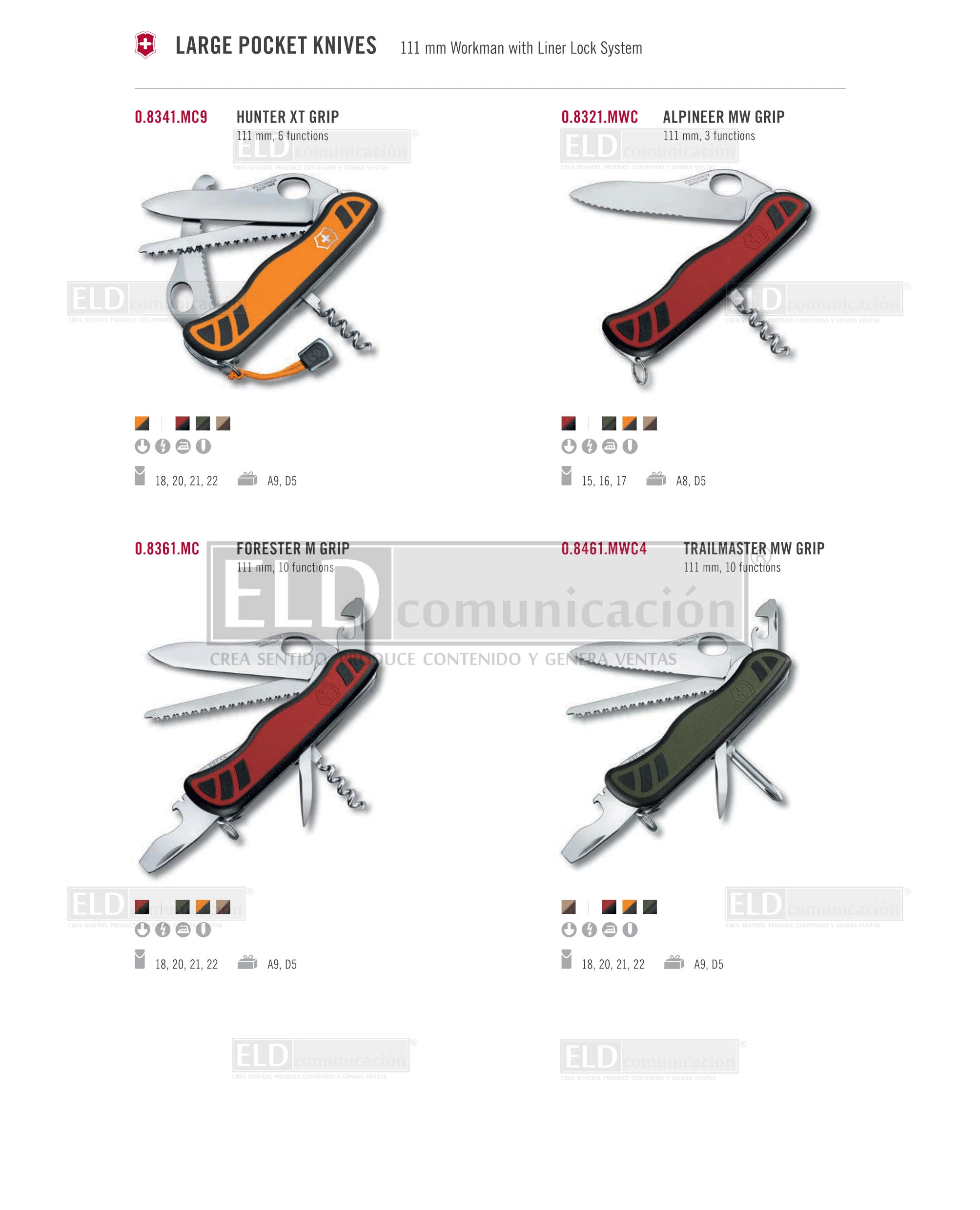 Navajas Victorinox 20
