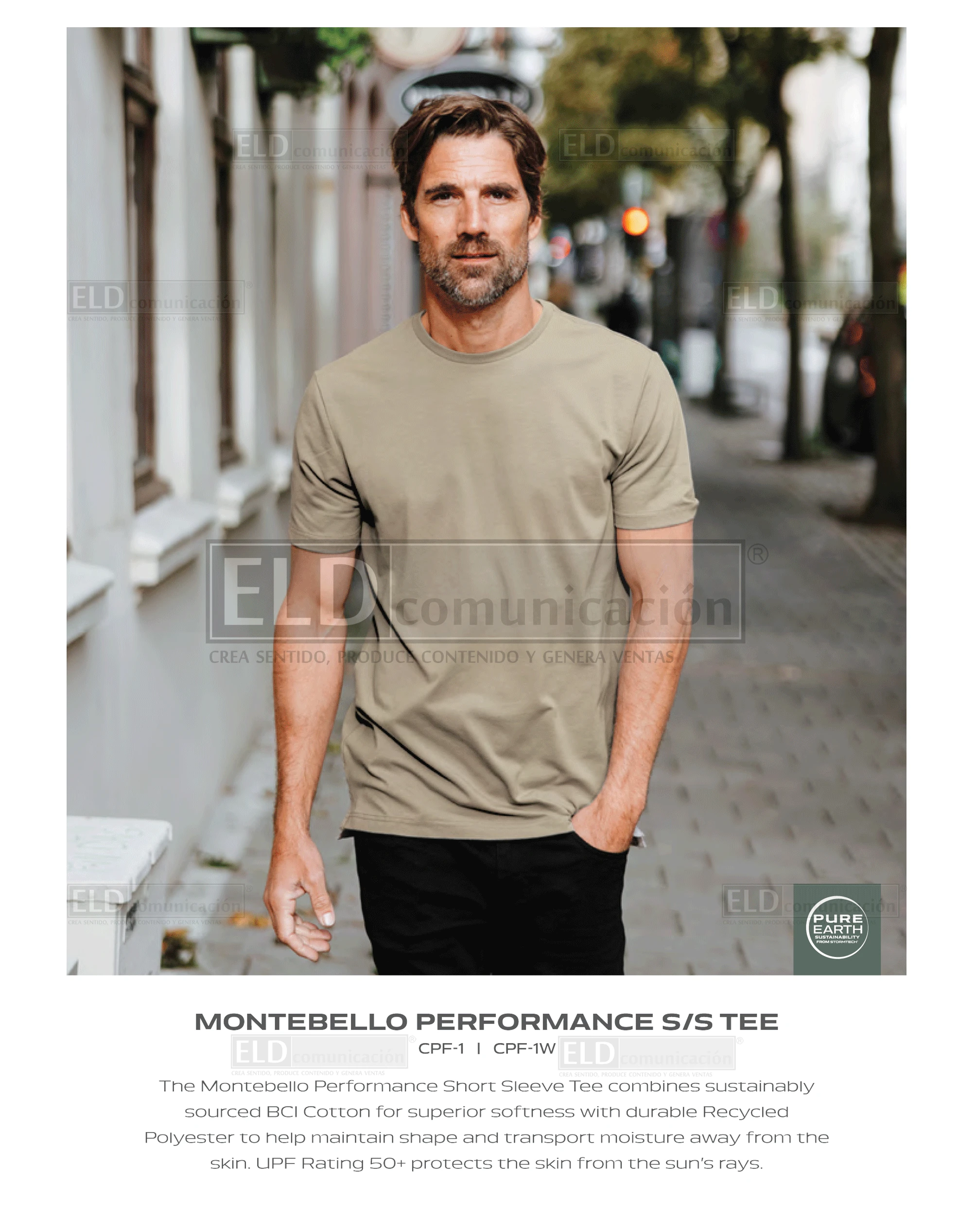 Playeras premium modelo montebello manga corta y manga larga stormtech