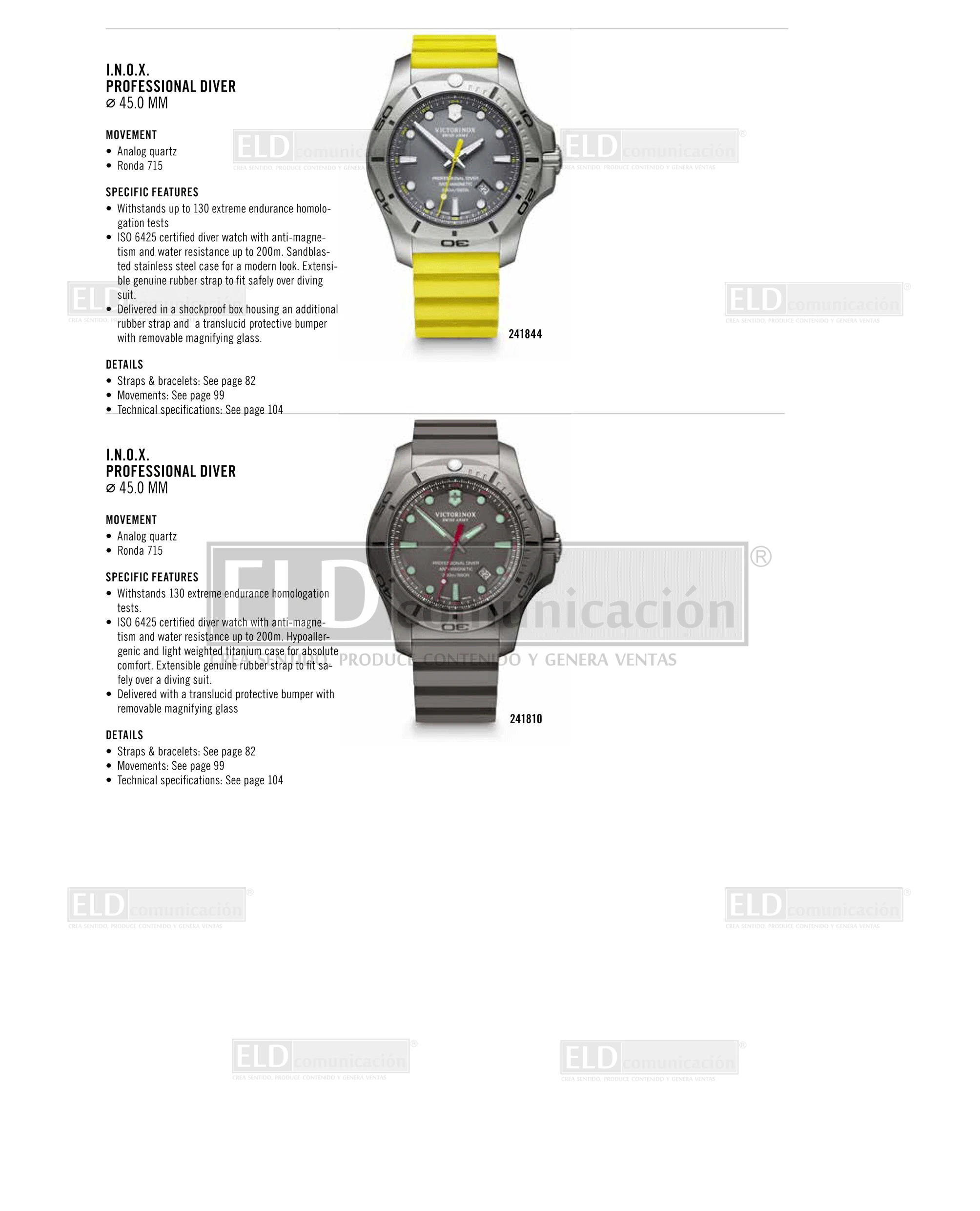 Relojes Victorinox 09