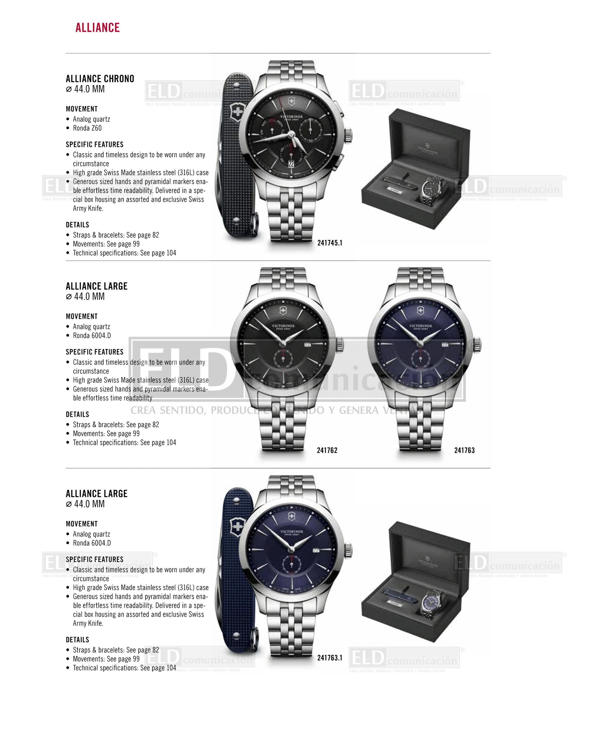 Relojes Victorinox 30