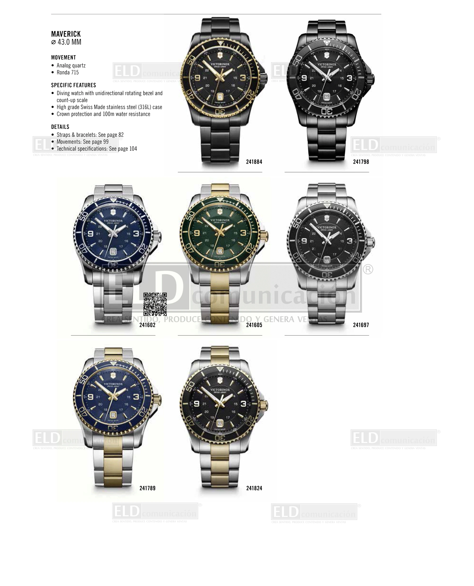 Relojes Victorinox 43