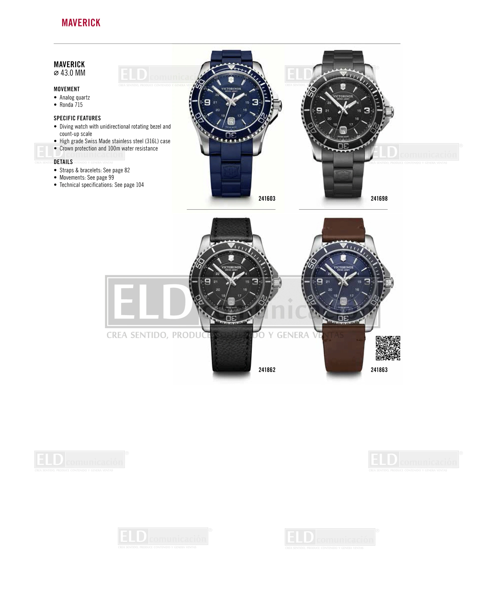Relojes Victorinox 44