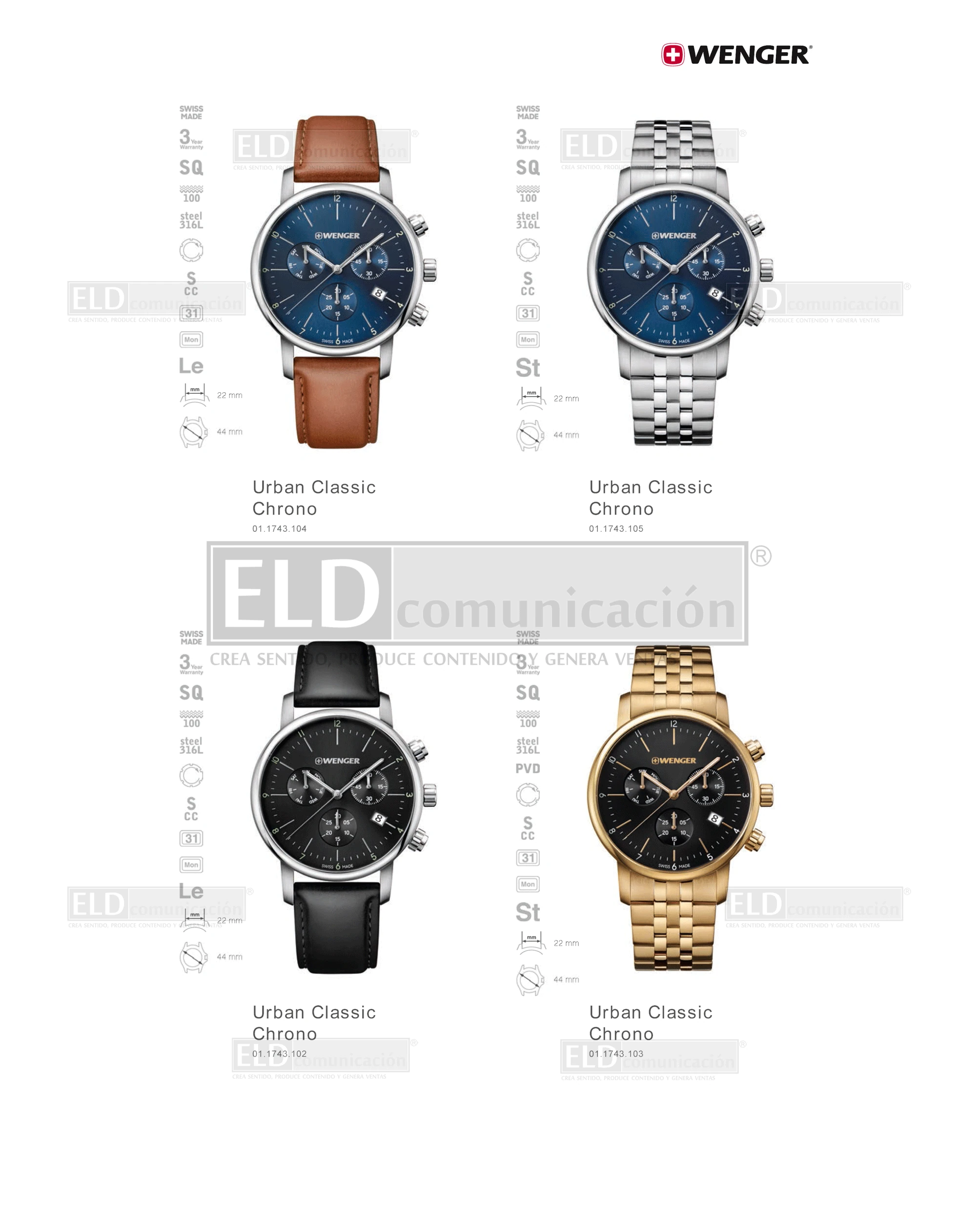 Relojes Wenger 04