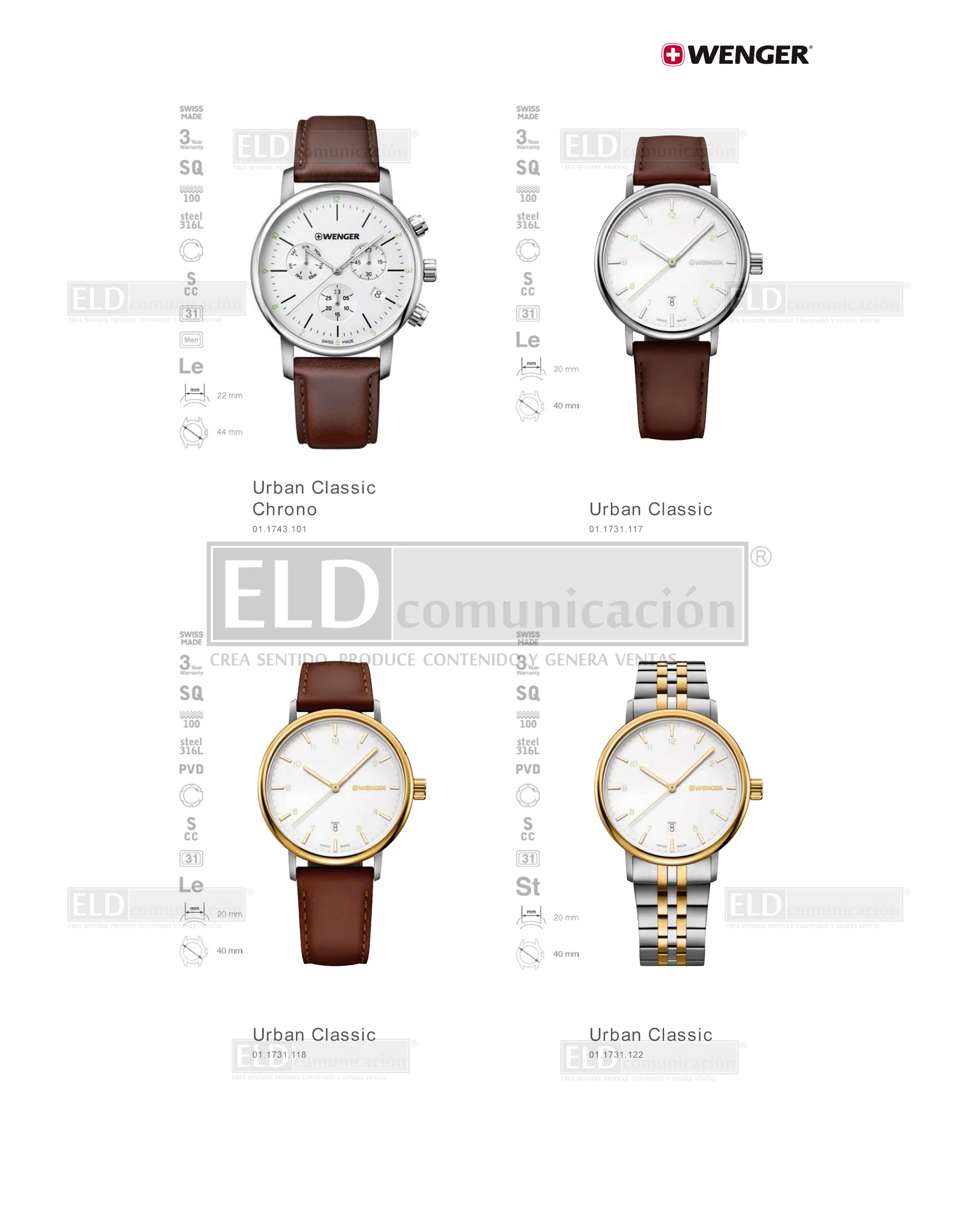 Relojes Wenger 06