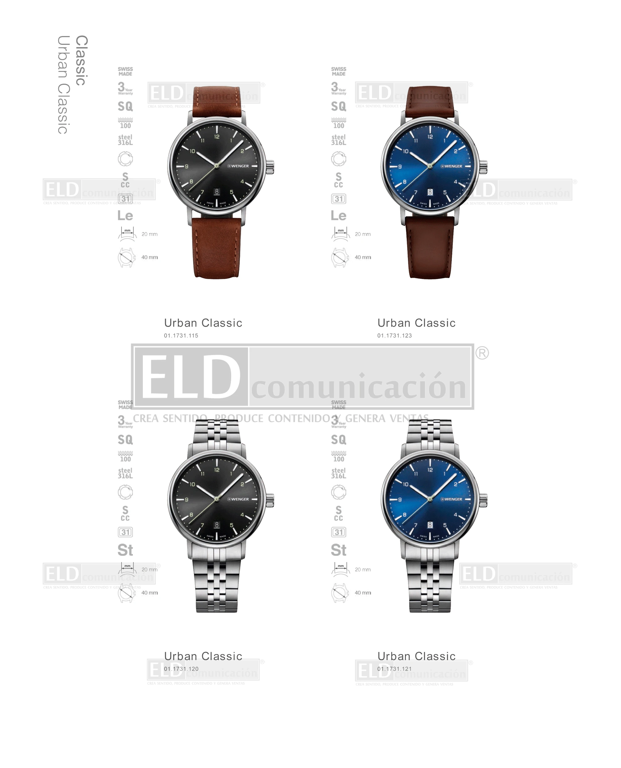 Relojes Wenger 07