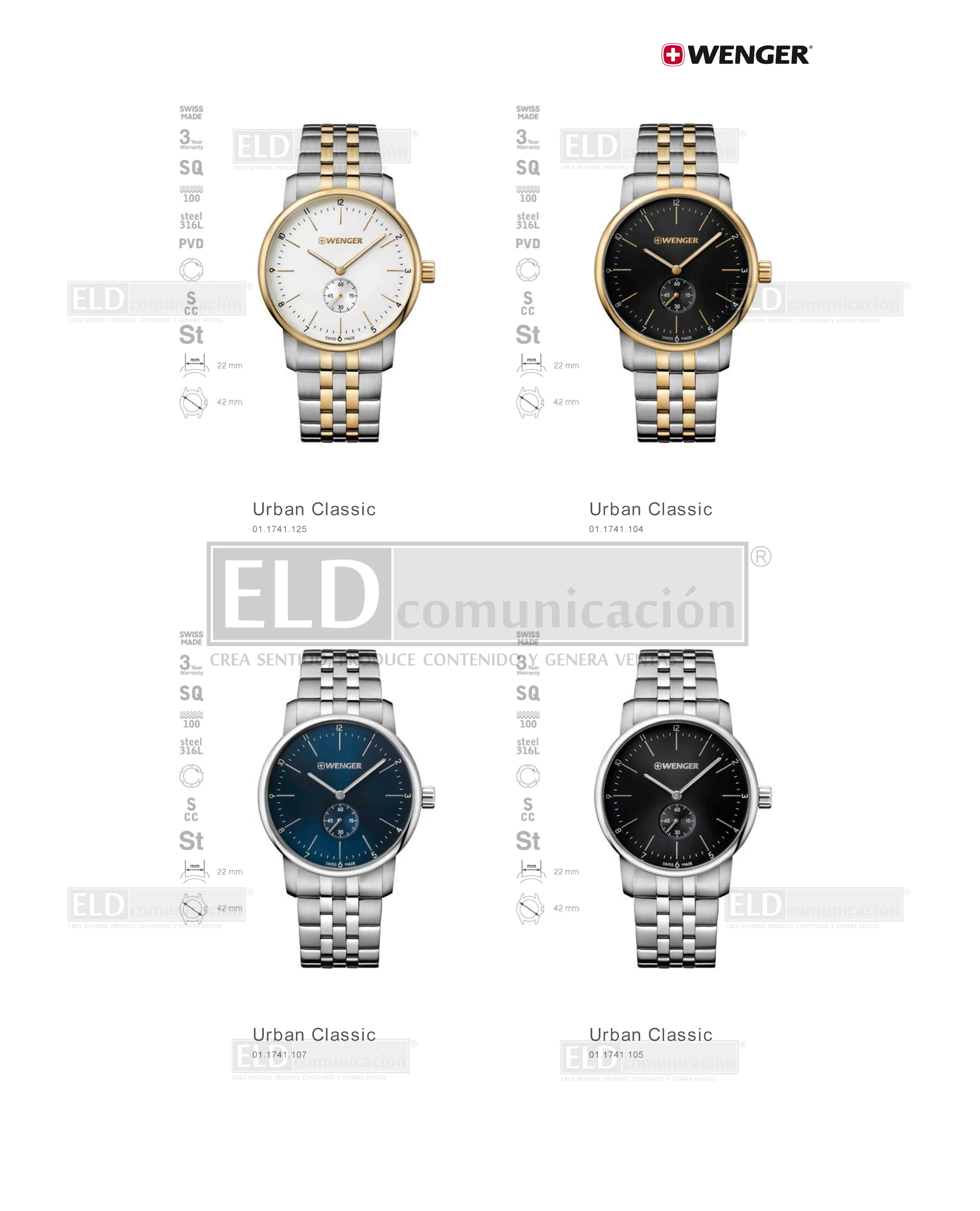 Relojes Wenger 08