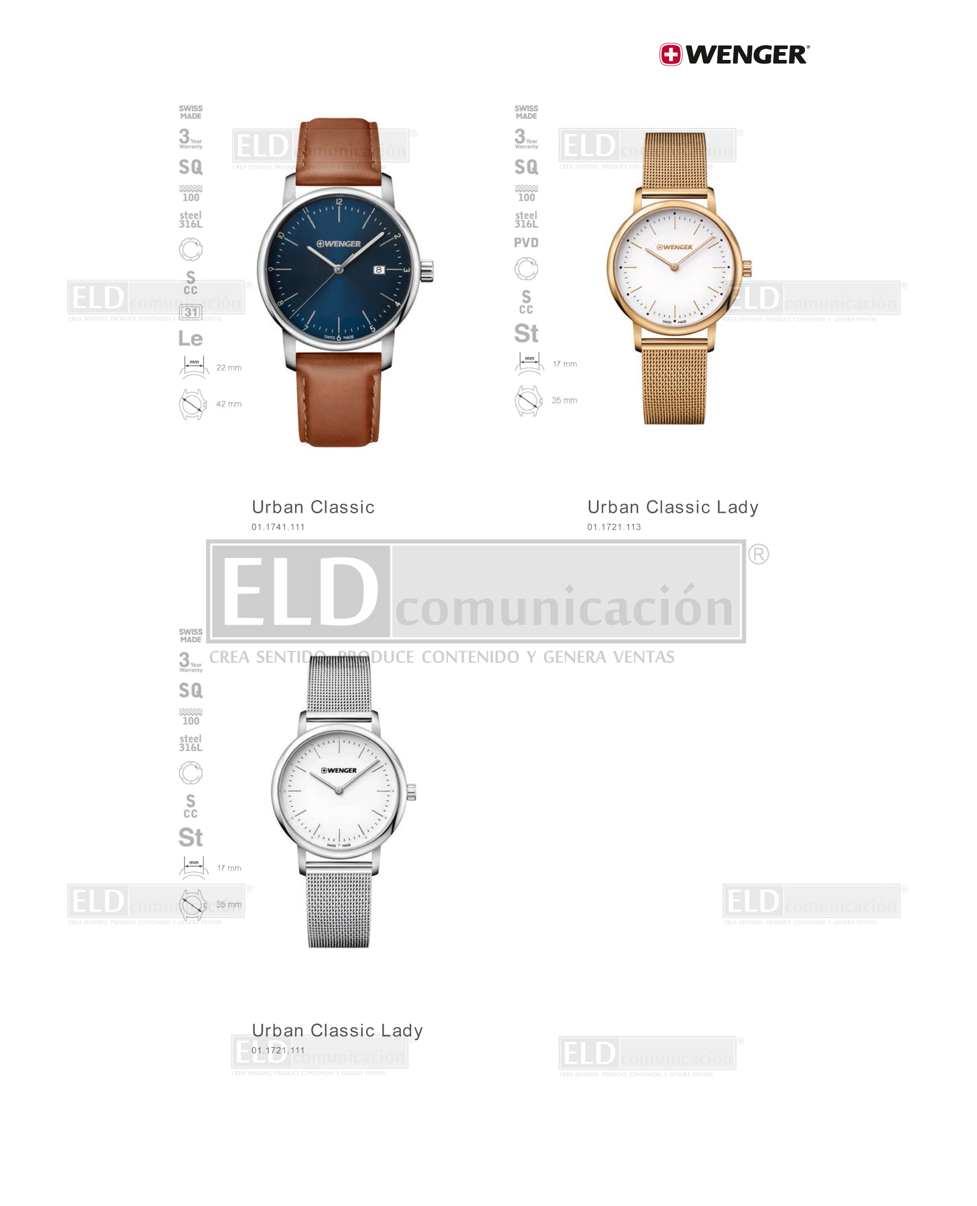 Relojes Wenger 10
