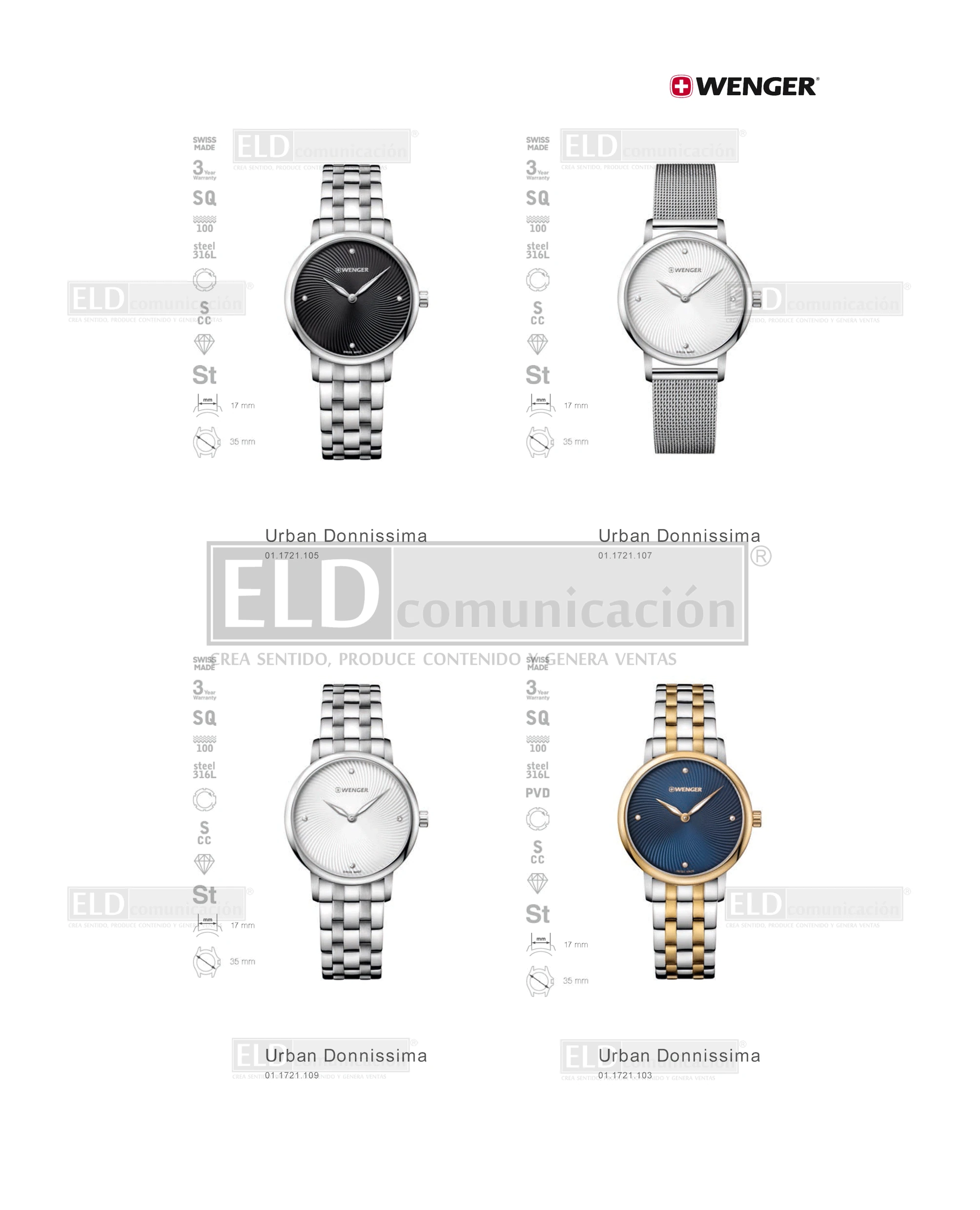 Relojes Wenger 12
