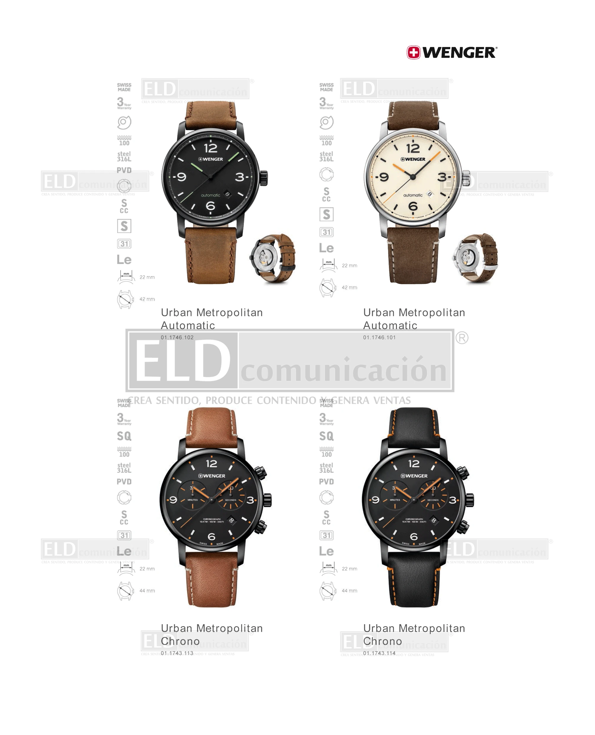 Relojes Wenger 15