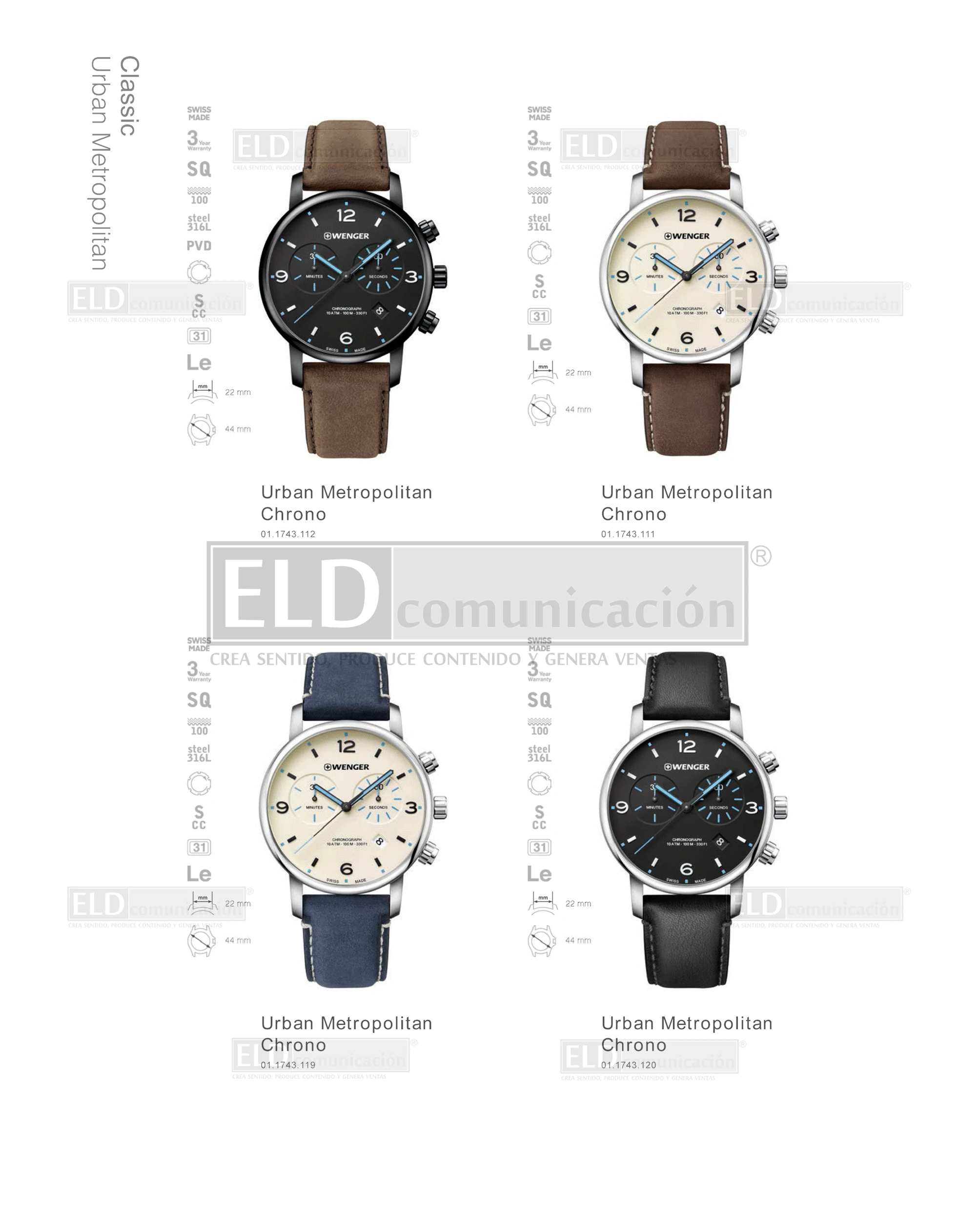 Relojes Wenger 16
