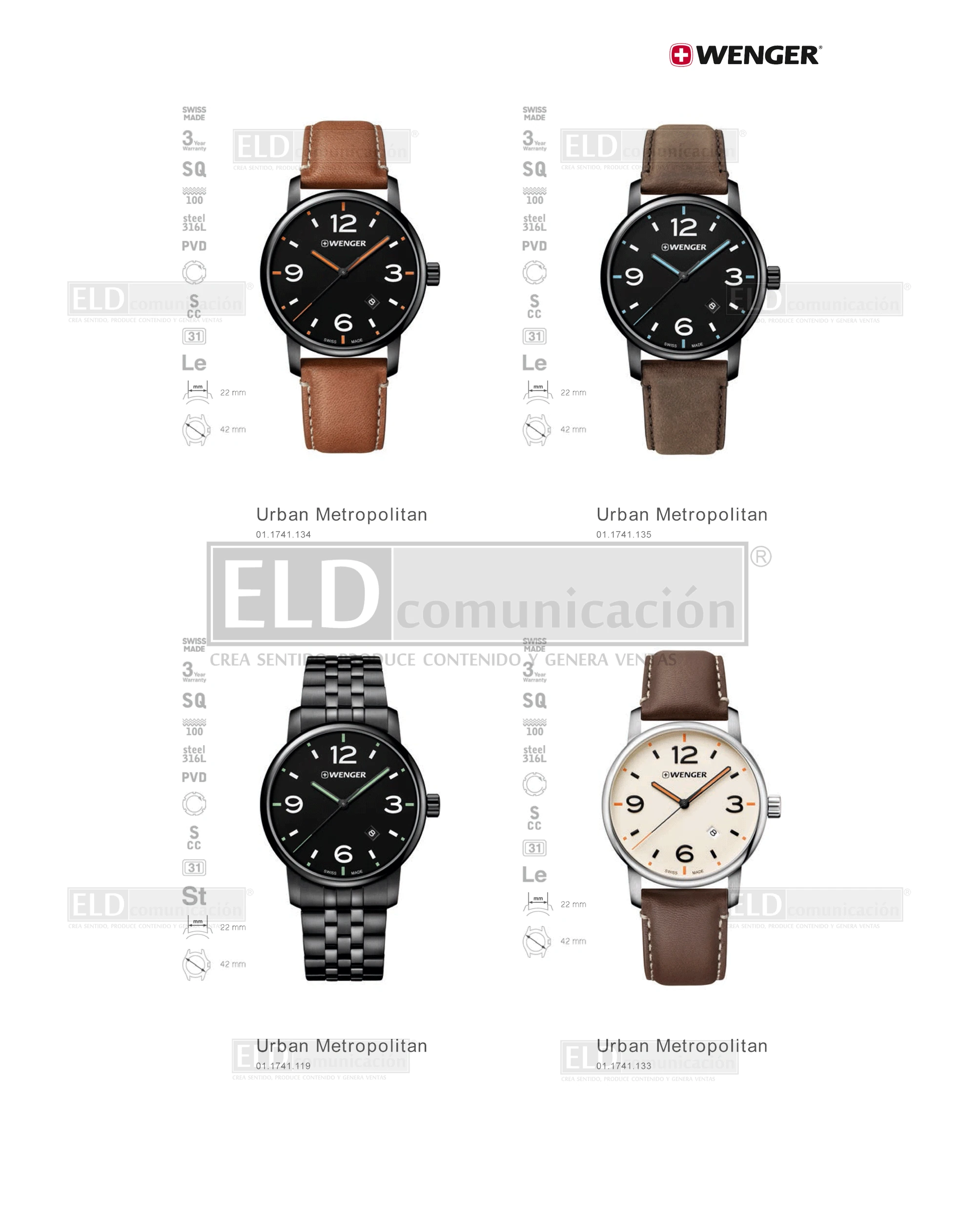 Relojes Wenger 17