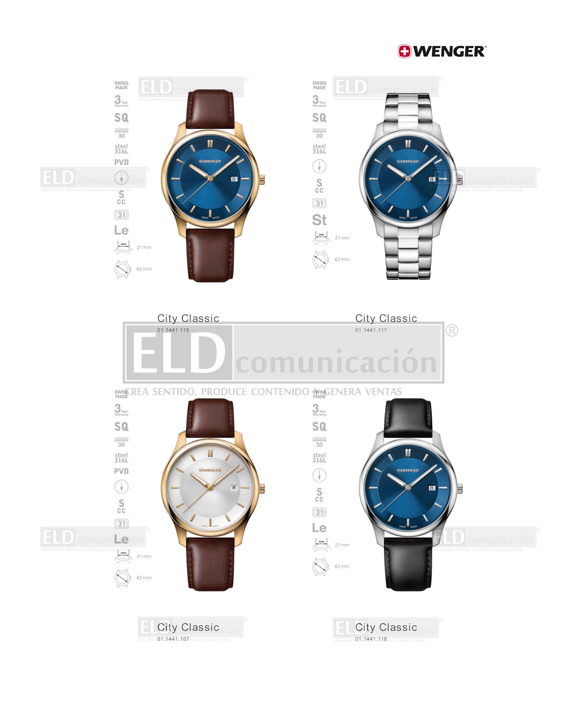 Relojes Wenger 23