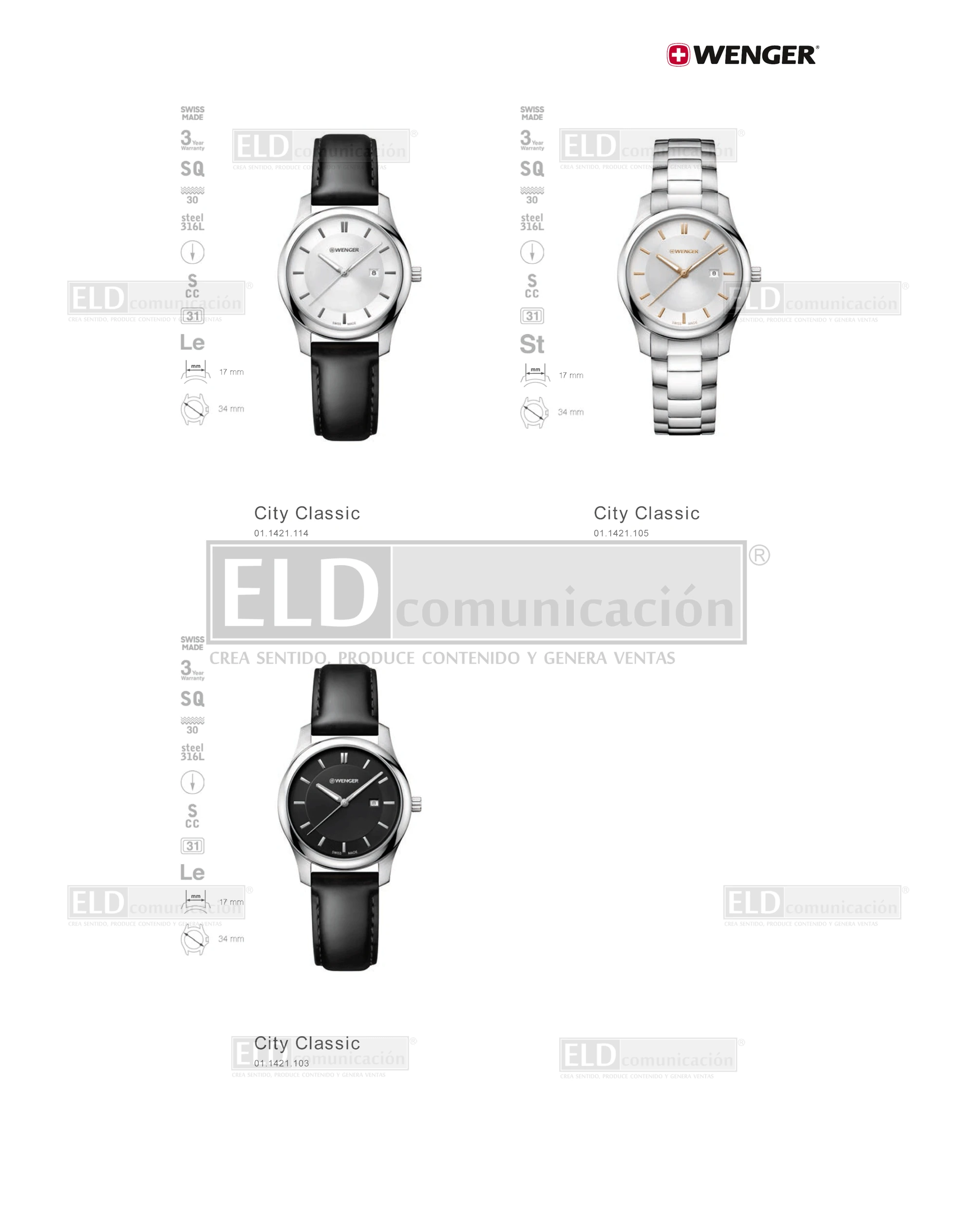 Relojes Wenger 25