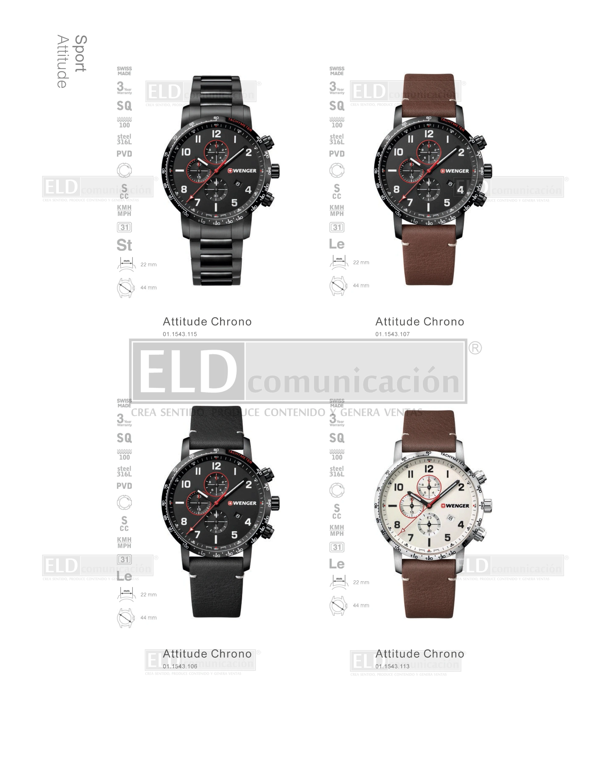 Relojes Wenger 35