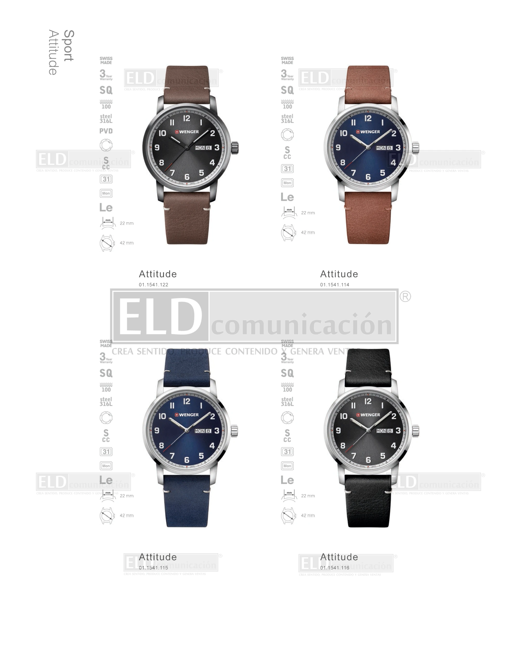 Relojes Wenger 37