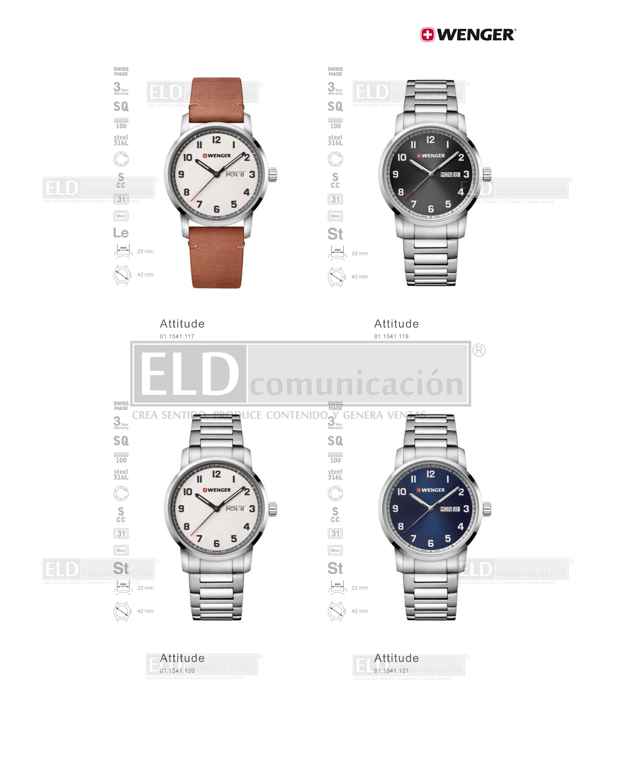 Relojes Wenger 38